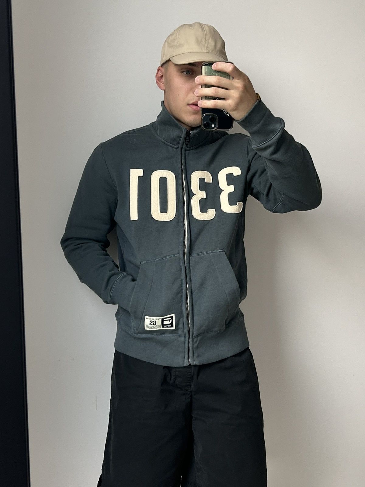 G-Star G-Star Raw Full Zip Hoodie Y2K Streetwear Size US L / EU 52-54 / 3 - 1 Thumbnail