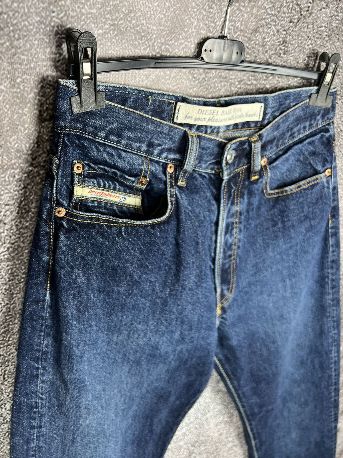 Diesel Diesel RR-55 regular fit classic denim navy fellow Italy 32 Size US 32 / EU 48 - 3 Thumbnail