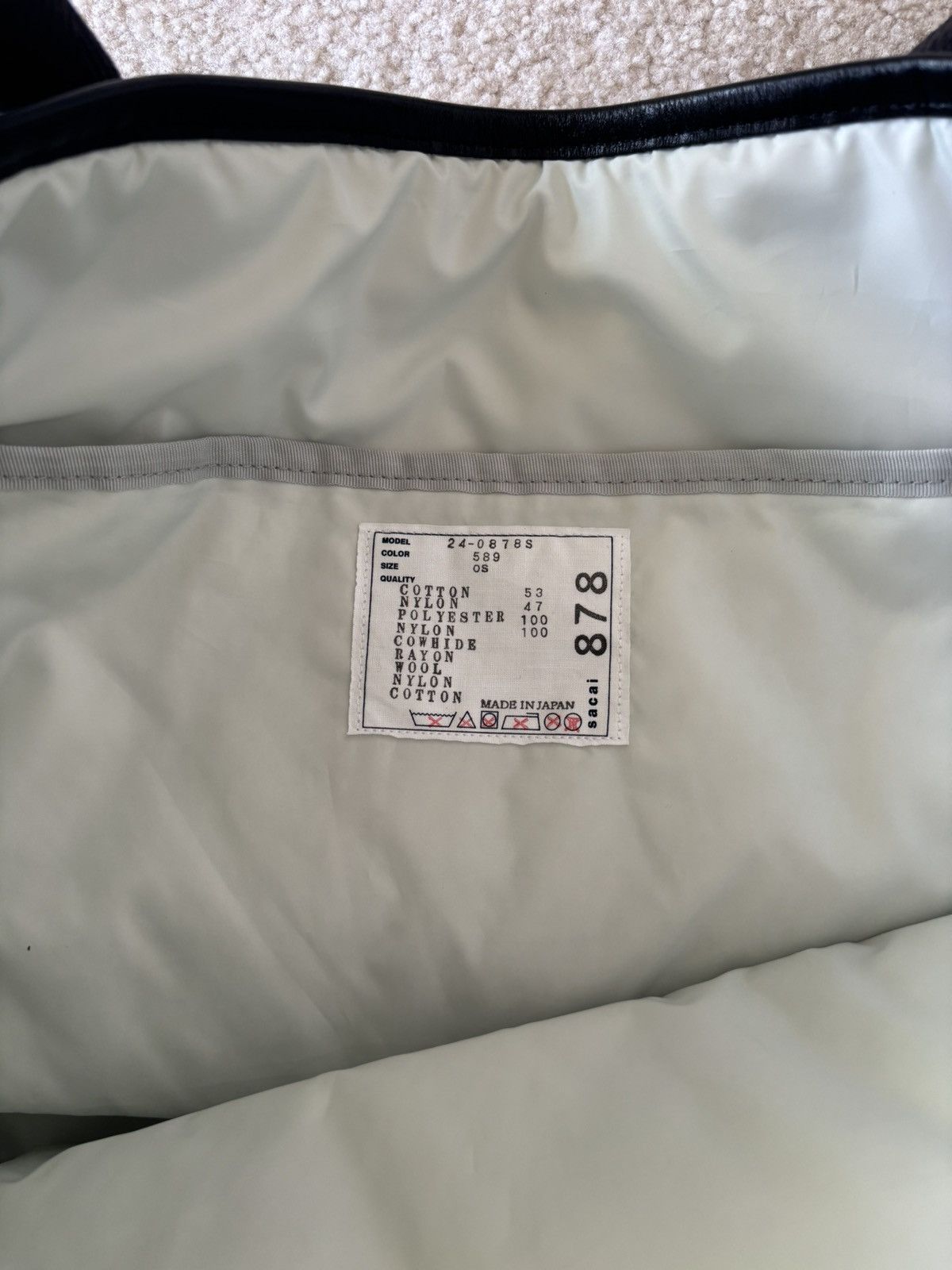 Sacai Sacai Tote (Large Size) Size ONE SIZE - 6 Thumbnail