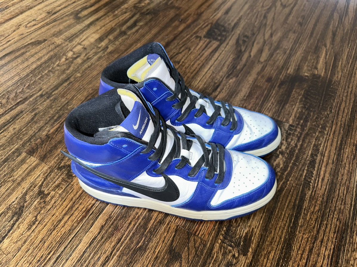 Nike AMBUSH x Dunk High Deep Royal Used CU7544-400 Size