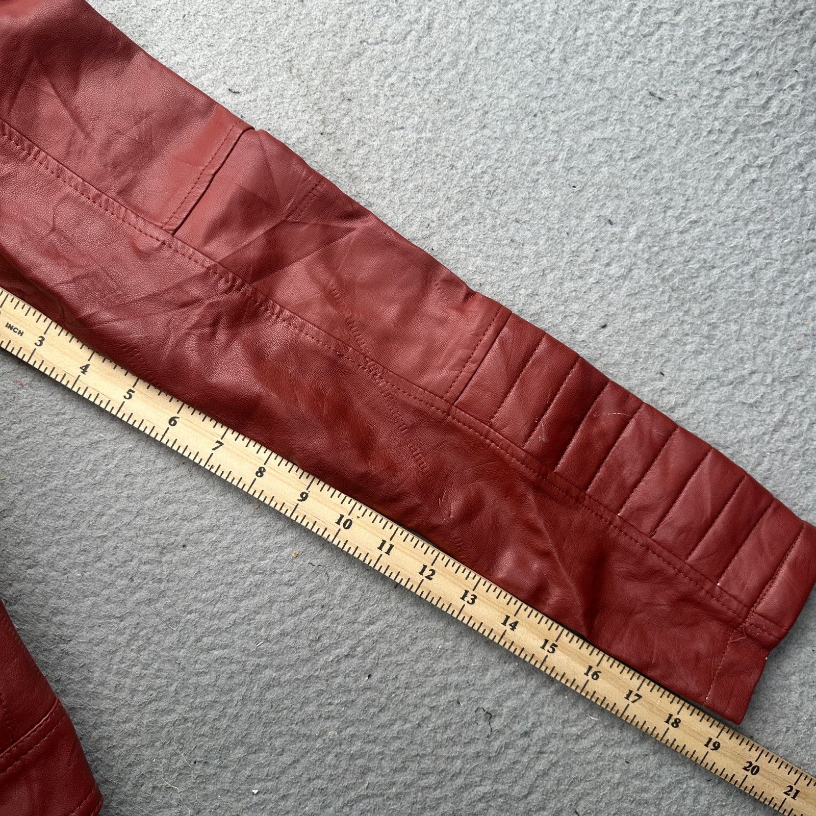 DC Comics Wonder Woman Robe Factory Faux Leather Jacket Womens Medium Size M / US 6-8 / IT 42-44 - 6 Thumbnail