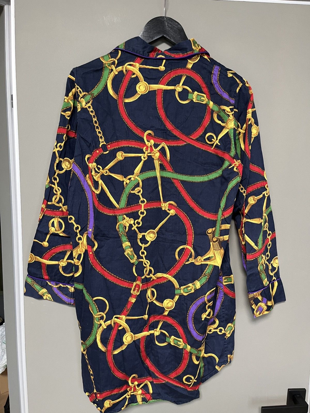 Lauren Ralph Lauren Lauren Ralph Lauren Equestrian Blue Chains Light Coat Size M / US 6-8 / IT 42-44 - 12 Thumbnail
