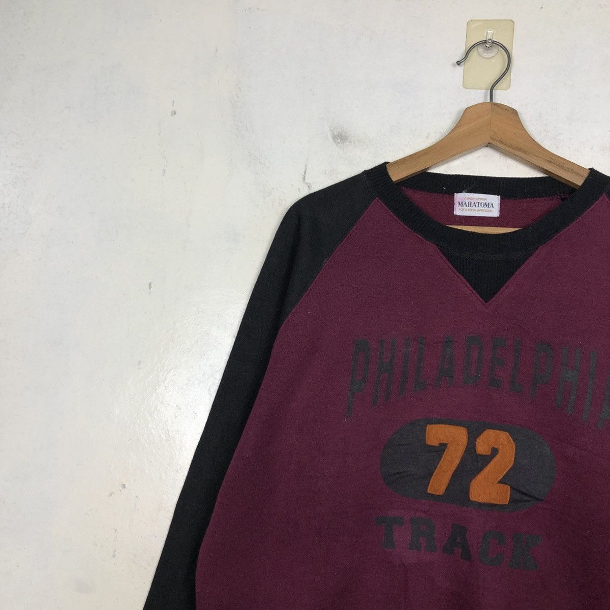 Japanese Brand 📌Philadelphia 72 Track Sweatshirt Big Logo Size US M / EU 48-50 / 2 - 9 Thumbnail