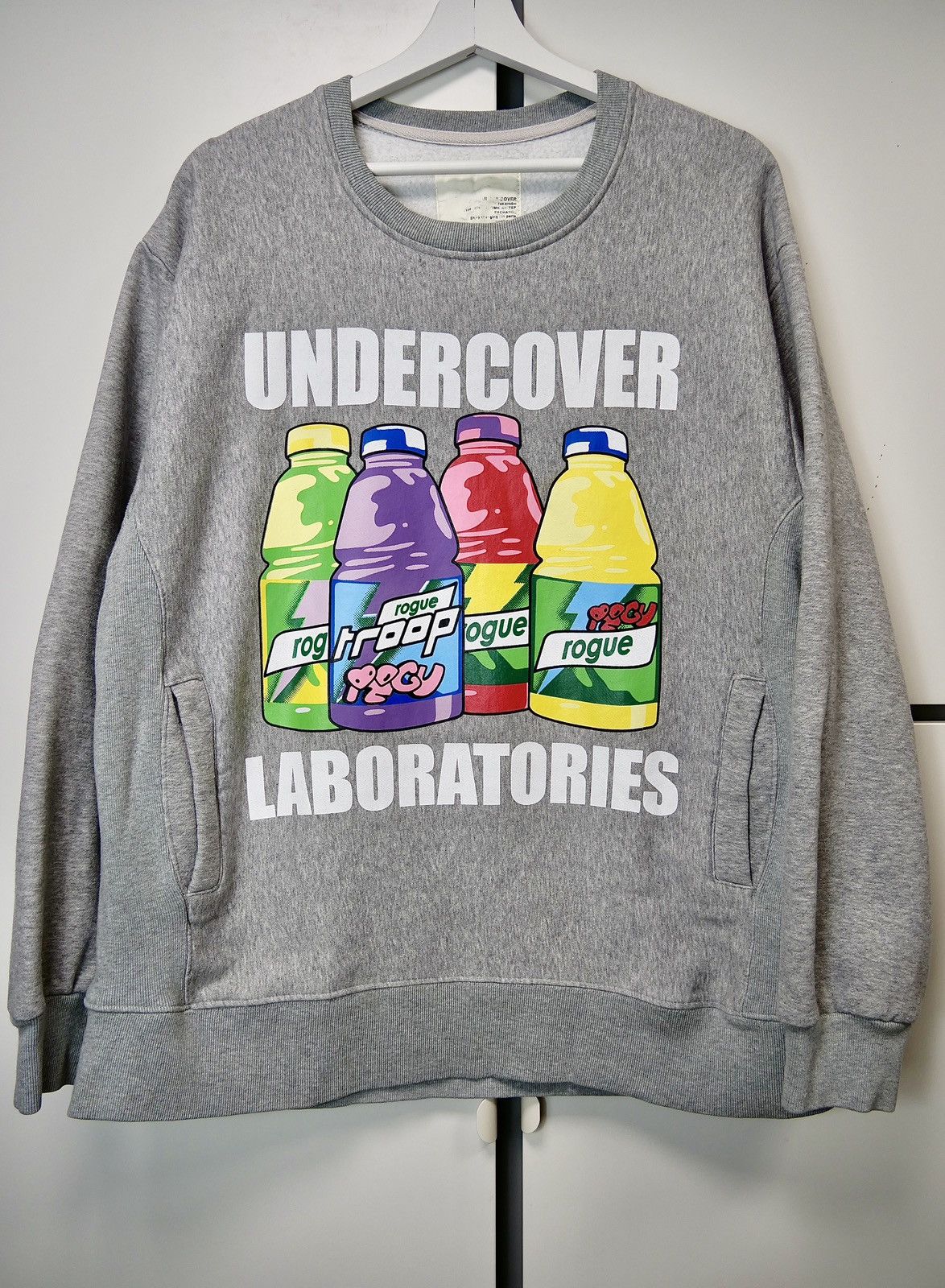 Undercover SS01 Small Parts Undercover Laboratories Bottles Sweatshirt Size US L / EU 52-54 / 3 - 1 Thumbnail