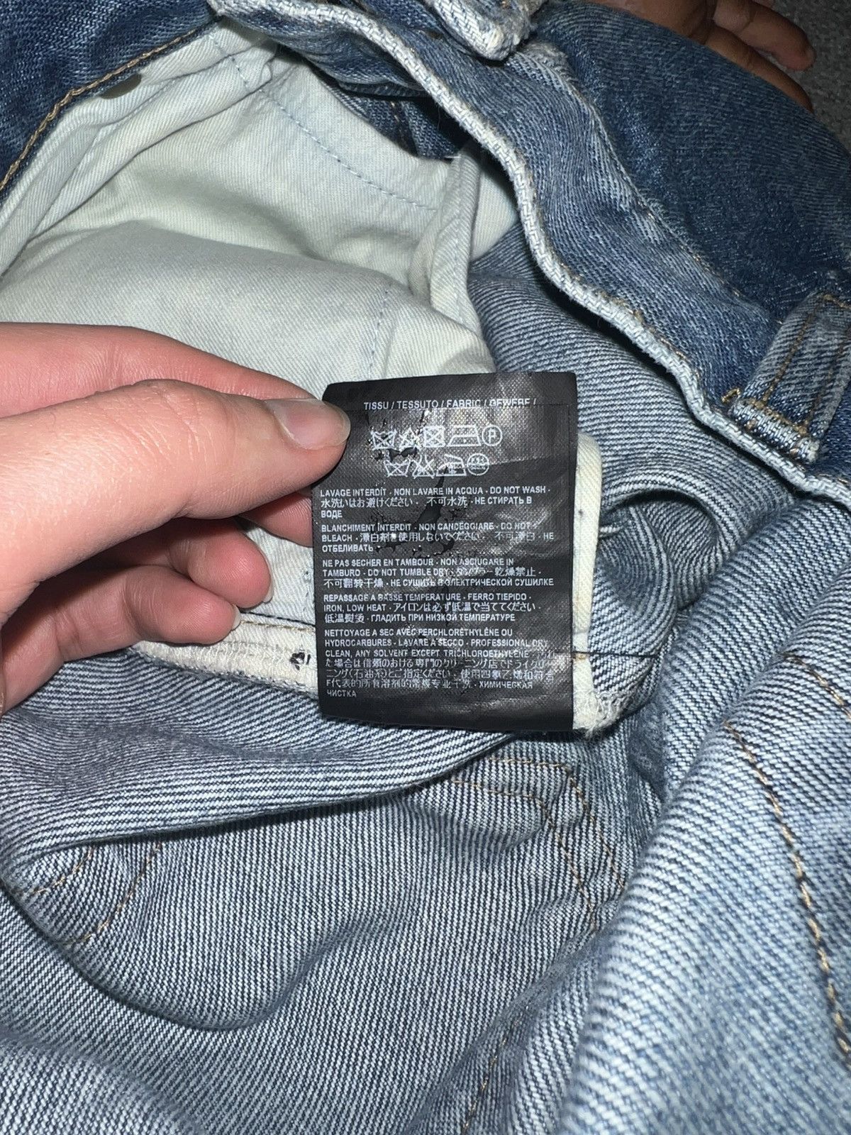 Saint Laurent Paris Saint Laurent D02 jeans Size US 30 / EU 46 - 4 Thumbnail