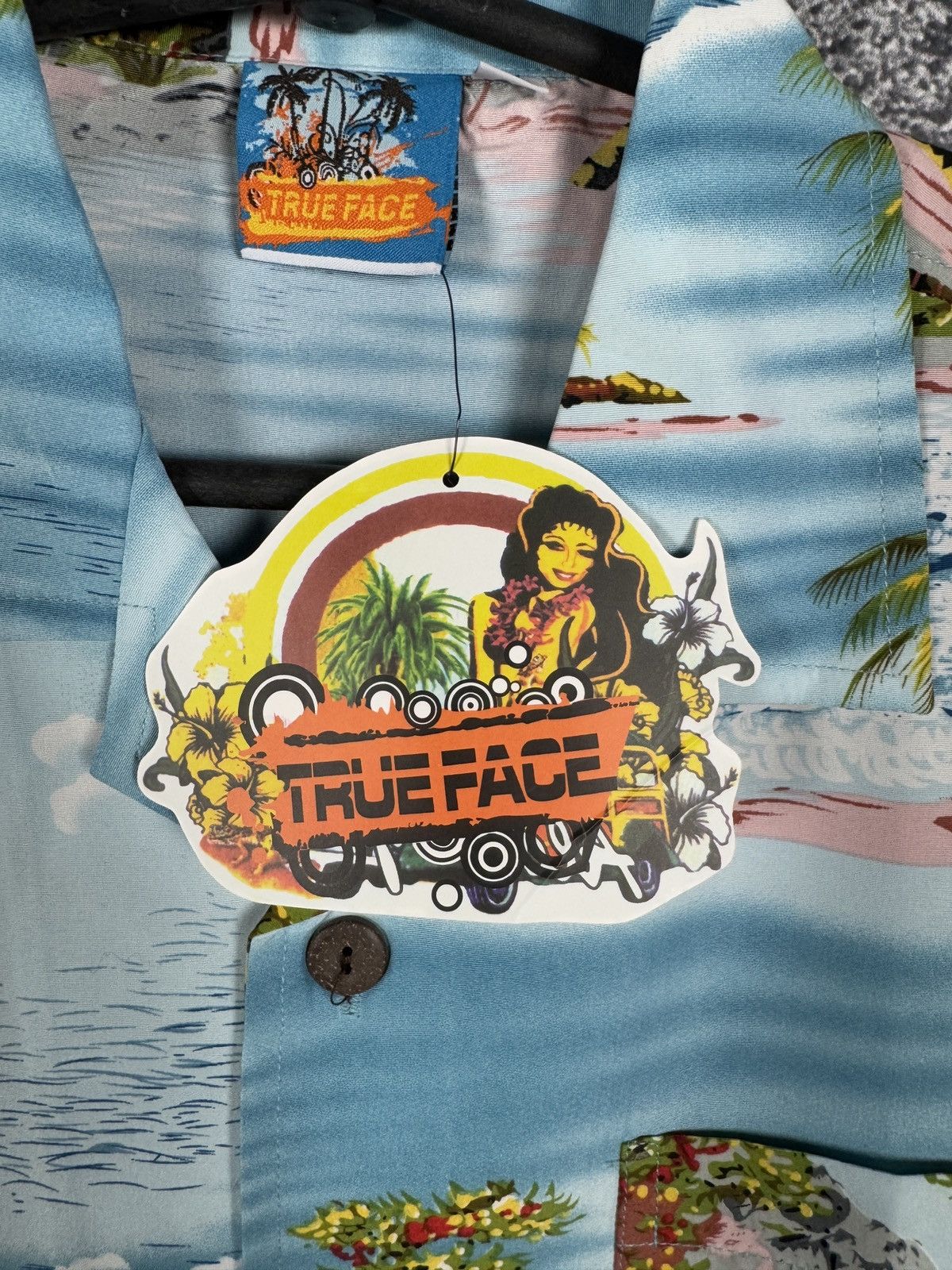 Other Men’s True Face Hawaiian Shirt Button Up Hawaii Palm Size M Size US M / EU 48-50 / 2 - 6 Thumbnail