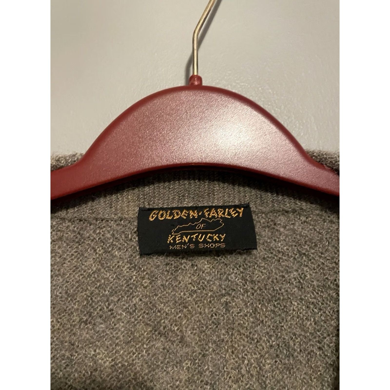 Vintage VINTAGE Farley Kentucky Alpaca Cardigan Size M Grey Knit Sweater Gitman Bros E521 Men Size US M / EU 48-50 / 2 - 2 Thumbnail