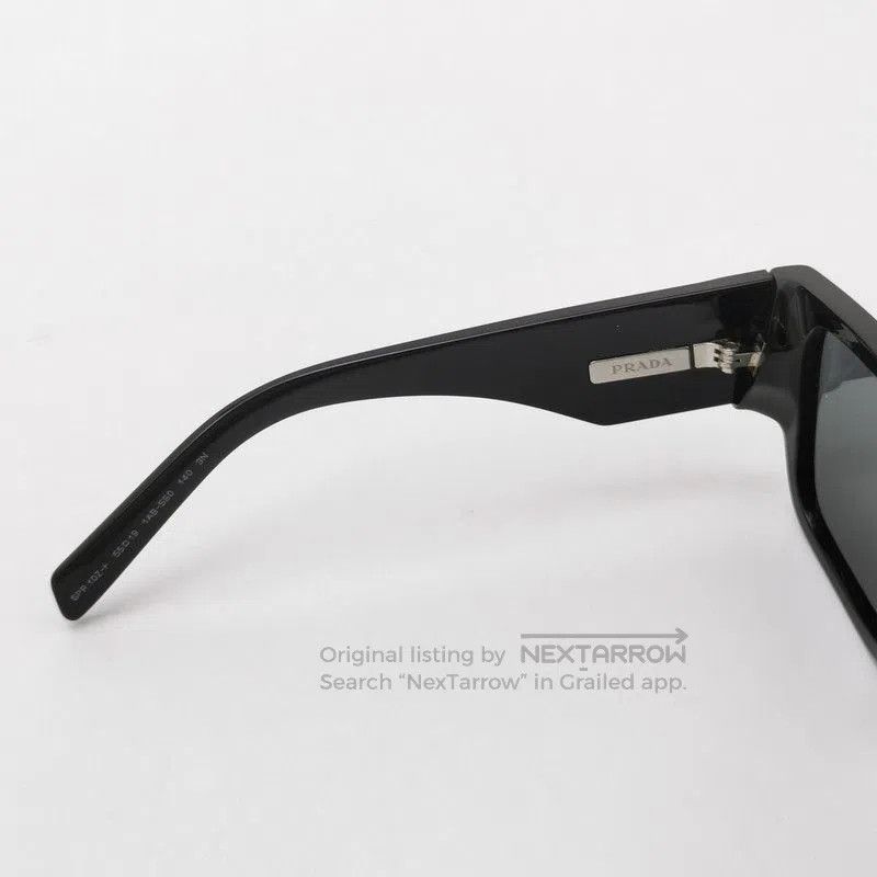 Prada Prada Triangle Logo Full Frame Sunglasses. Size ONE SIZE - 6 Thumbnail