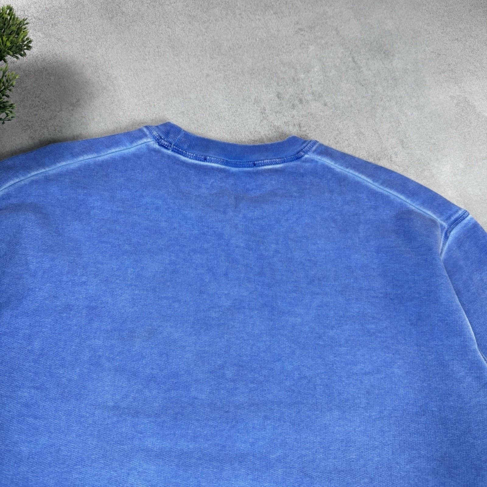 Dsquared2 Dsquared2 Men Big Logo Sweatshirt Men M Blue Garment Dyed Size US M / EU 48-50 / 2 - 15 Thumbnail