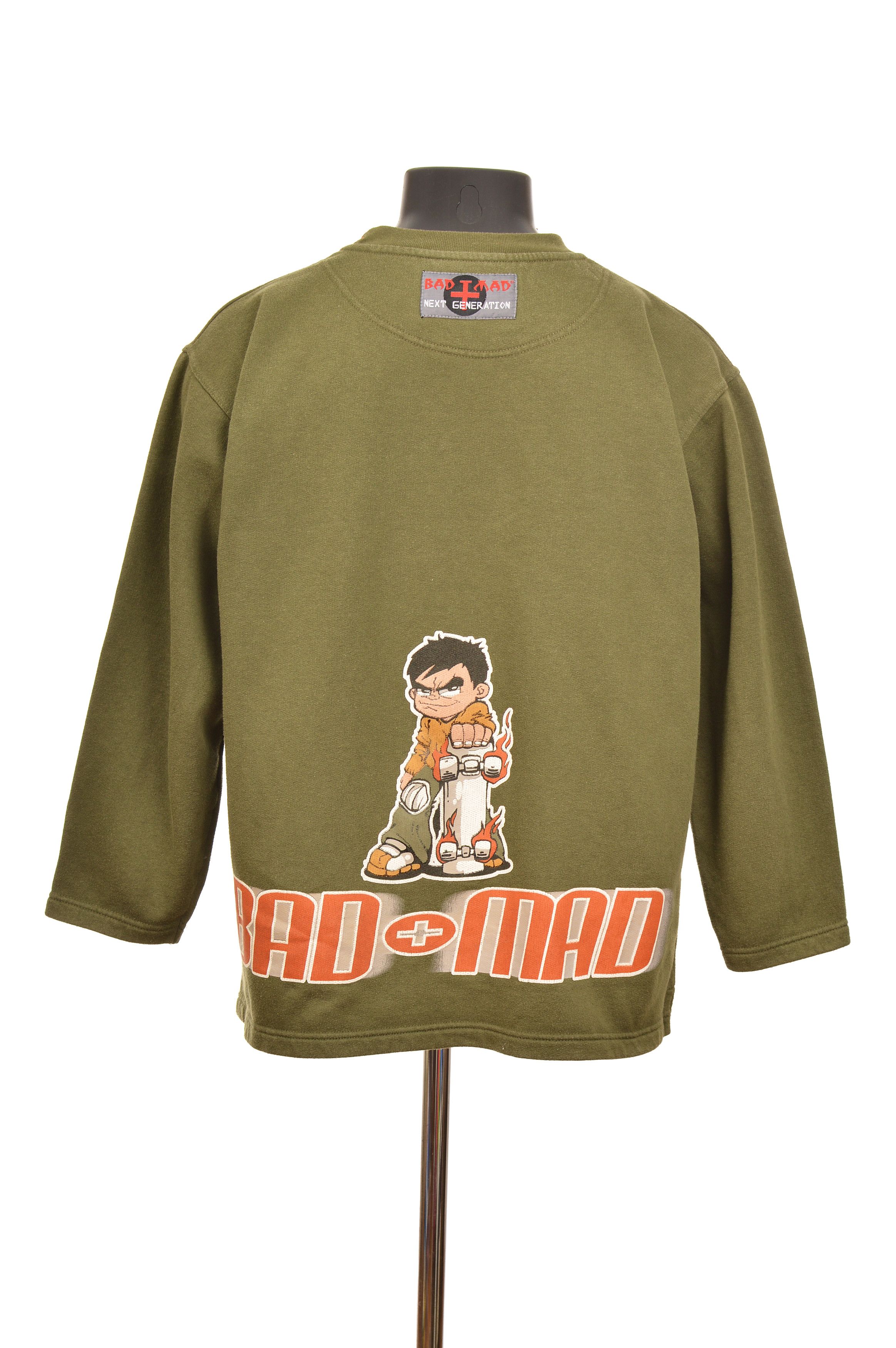 Vintage Bad+Mad Vintage Hot Wheels Pullover Sweatshirt Size US S / EU 44-46 / 1 - 5 Thumbnail