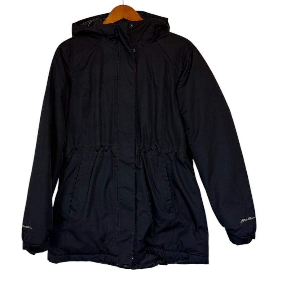 Eddie Bauer Eddie Bauer Parka Women Medium Black Down Weather Edge Size M / US 6-8 / IT 42-44 - 1 Thumbnail
