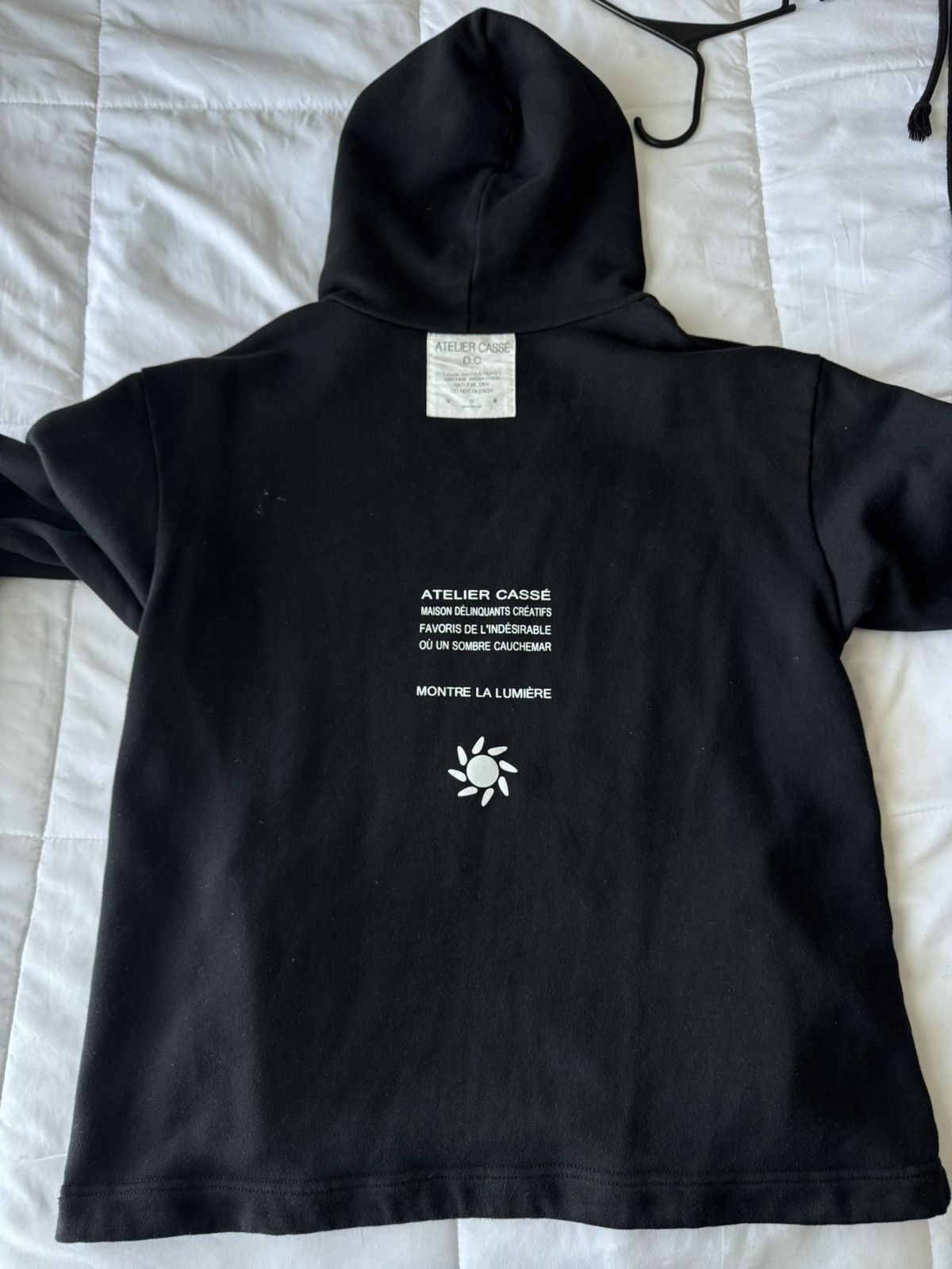 Japanese Brand Thick black hoodie Size US L / EU 52-54 / 3 - 2 Thumbnail