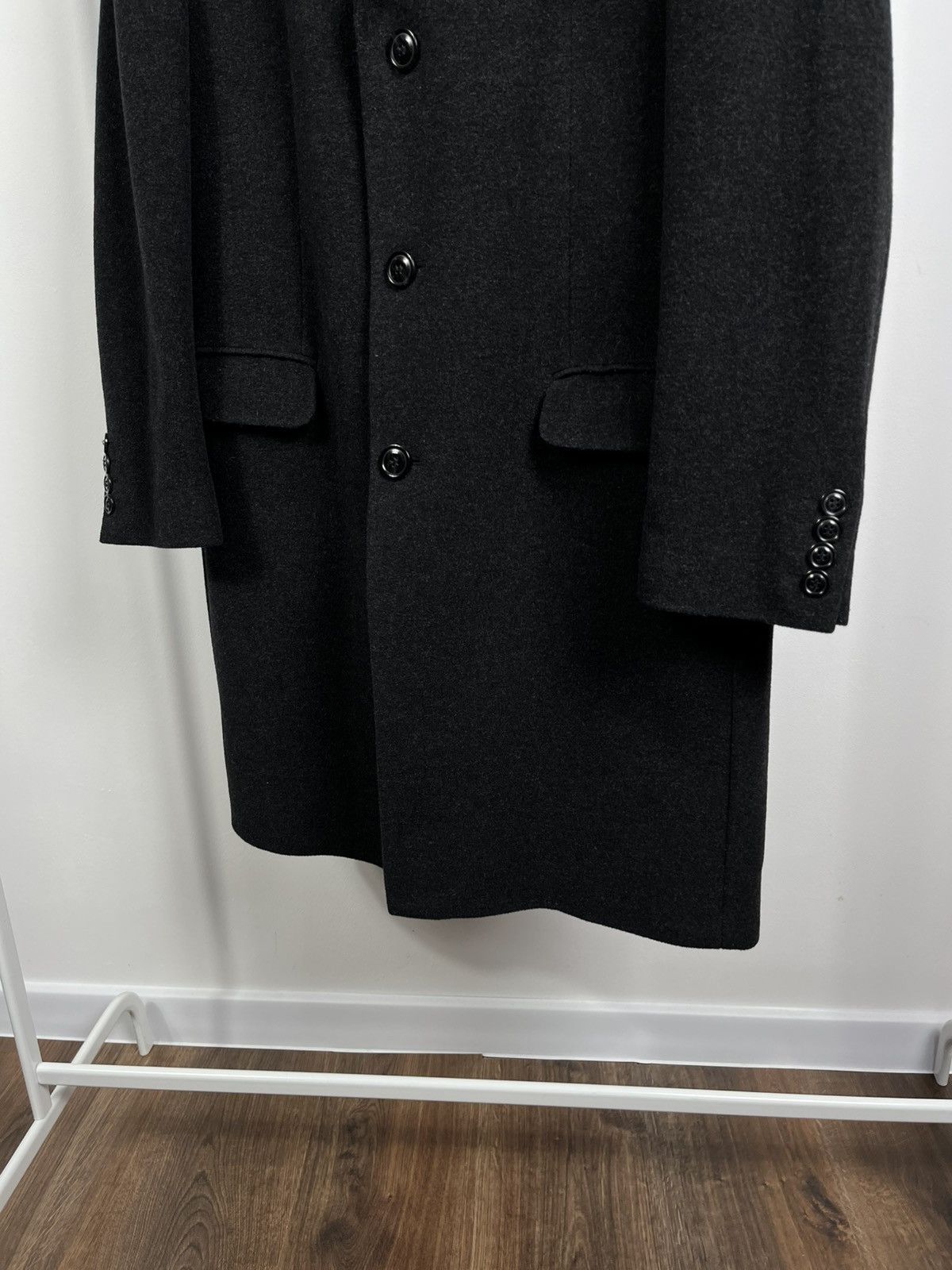 Vintage Vintage Coat Jacket Wool Cashmere Black Overcoat Size 48 Size US M / EU 48-50 / 2 - 4 Thumbnail