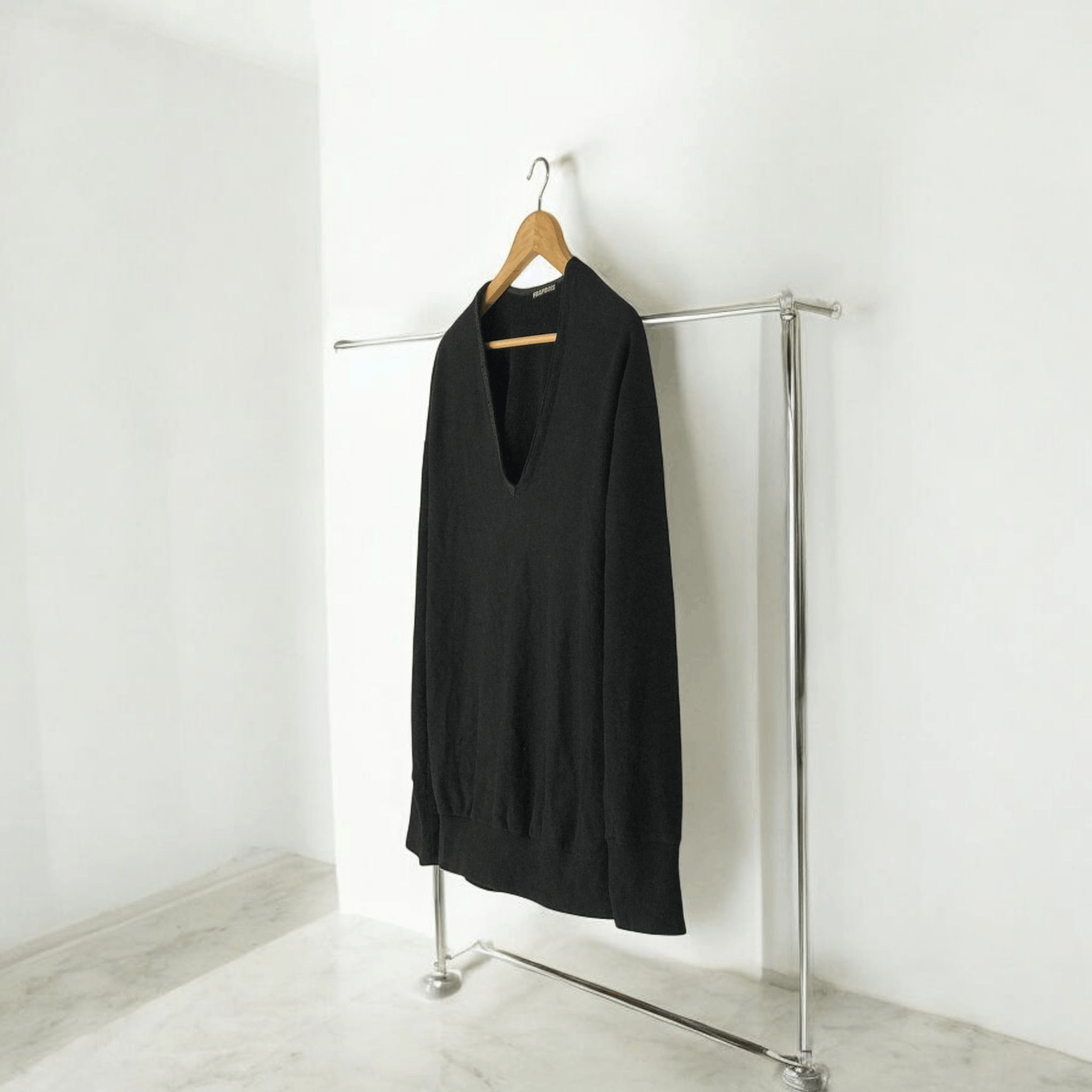 Frapbois × Issey Miyake Frapbois V Neck Sweatshirt Size US M / EU 48-50 / 2 - 3 Thumbnail