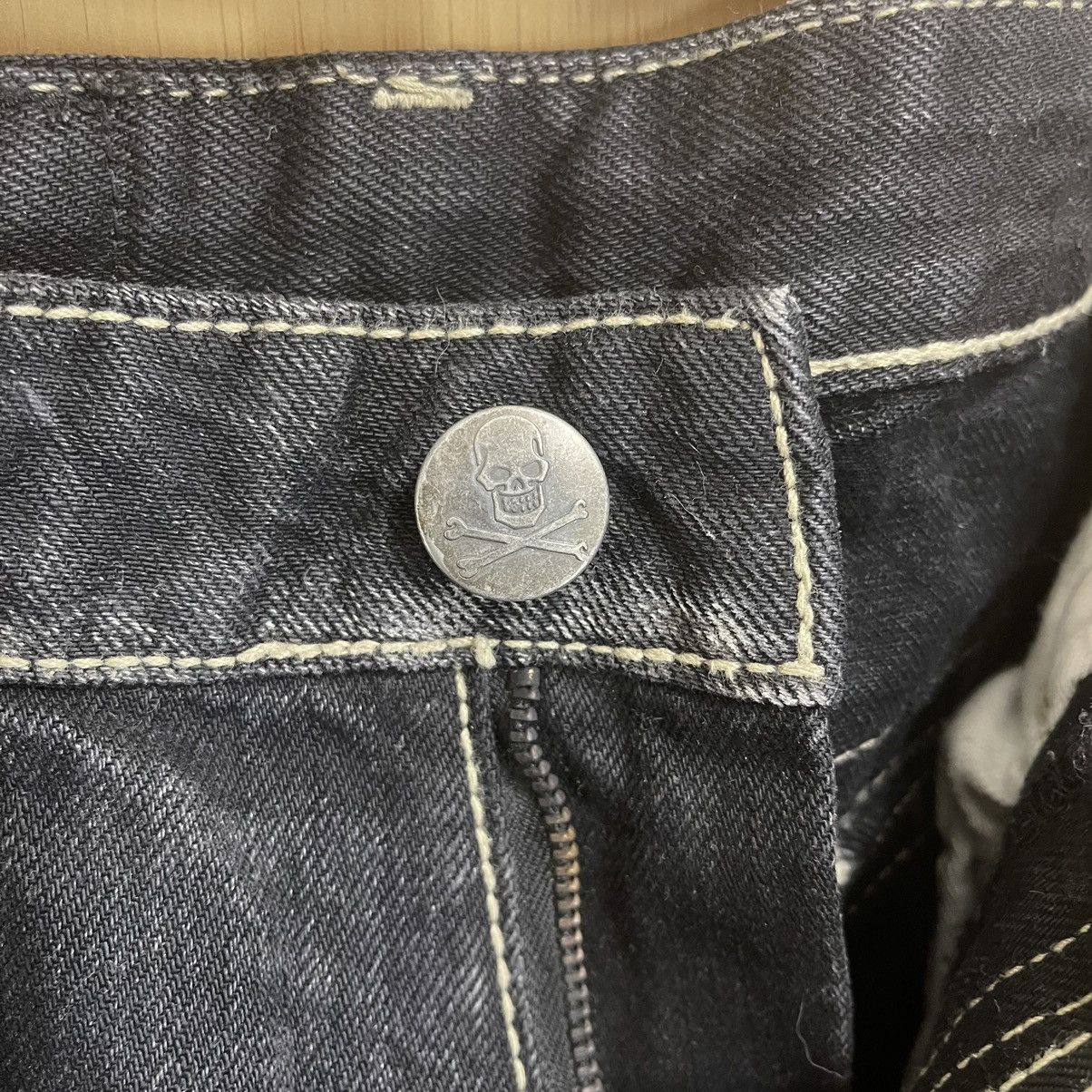 If Six Was Nine Hideaway Nicole Synthetic Leather Lowrise Bootcut Jeans Size US 32 / EU 48 - 15 Thumbnail