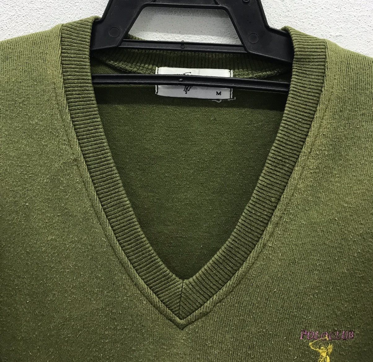 Polo Ralph Lauren × Vintage Vintage Polo Club Sweatshirt Size US M / EU 48-50 / 2 - 3 Thumbnail