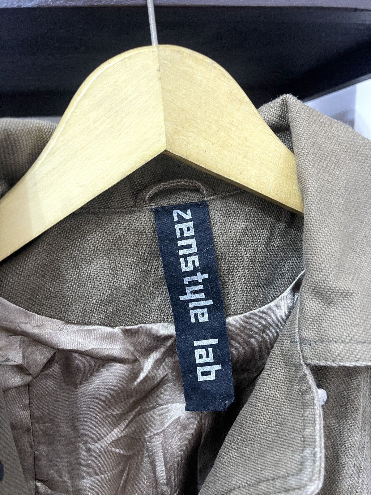 Hysteric Glamour × Undercover 00s ZenStyle Lab Napoleon Canvas Jacket Balmain Style Size M / US 6-8 / IT 42-44 - 7 Thumbnail
