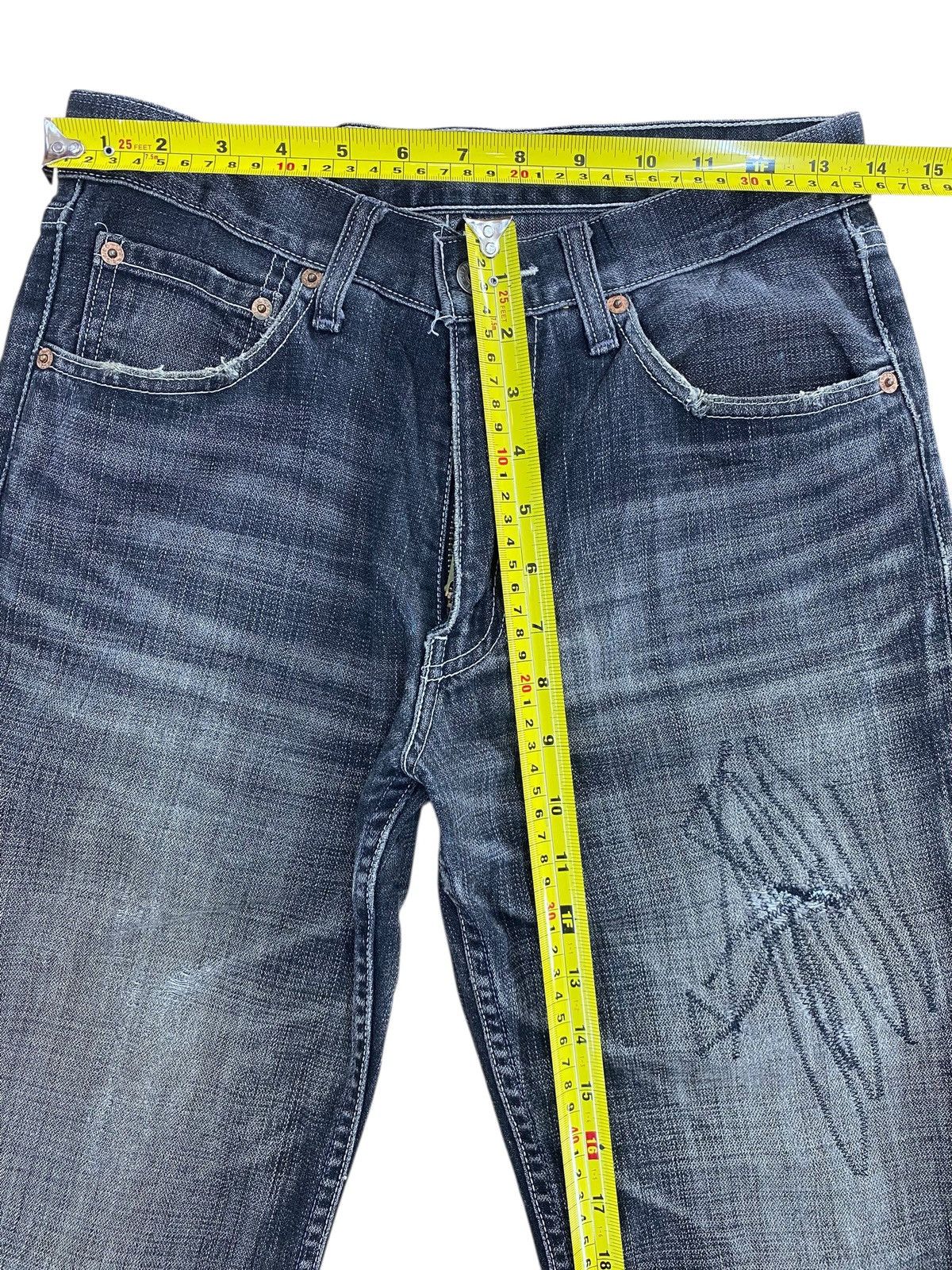 Levi's Levi’s 502 Faded Wash Style Straight Cut Jeans Size US 28 / EU 44 - 7 Thumbnail
