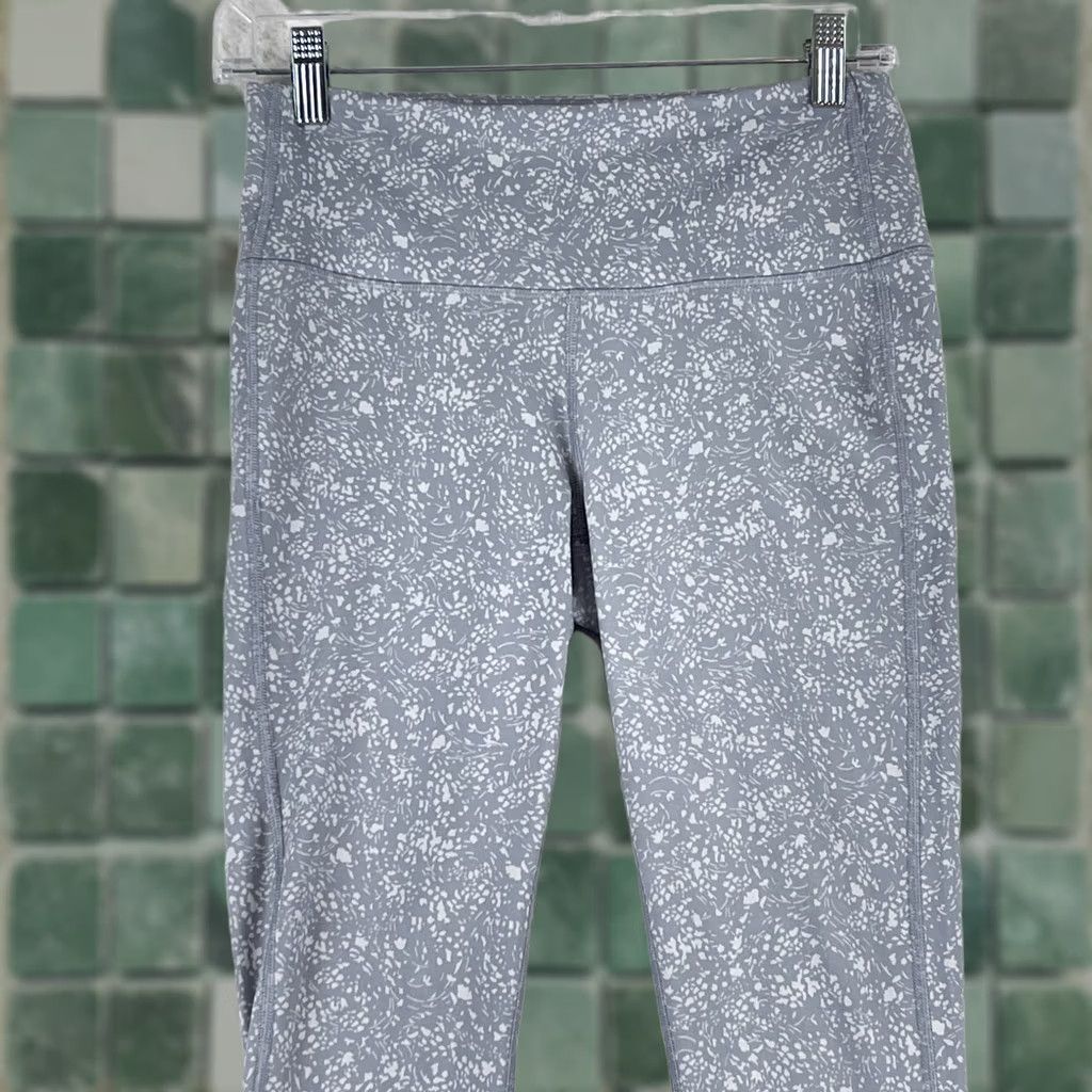 Athleta Athleta Gray Full Length Ankle Leggings Womens Stretch Yoga Small Size 28" / US 6 / IT 42 - 1 Thumbnail
