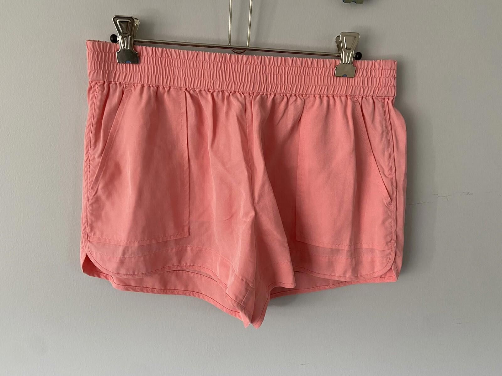Designer Witchery linen Blend shorts with side pockets Pink - Sz 8 Size 27" / US 4 / IT 40 - 1 Thumbnail
