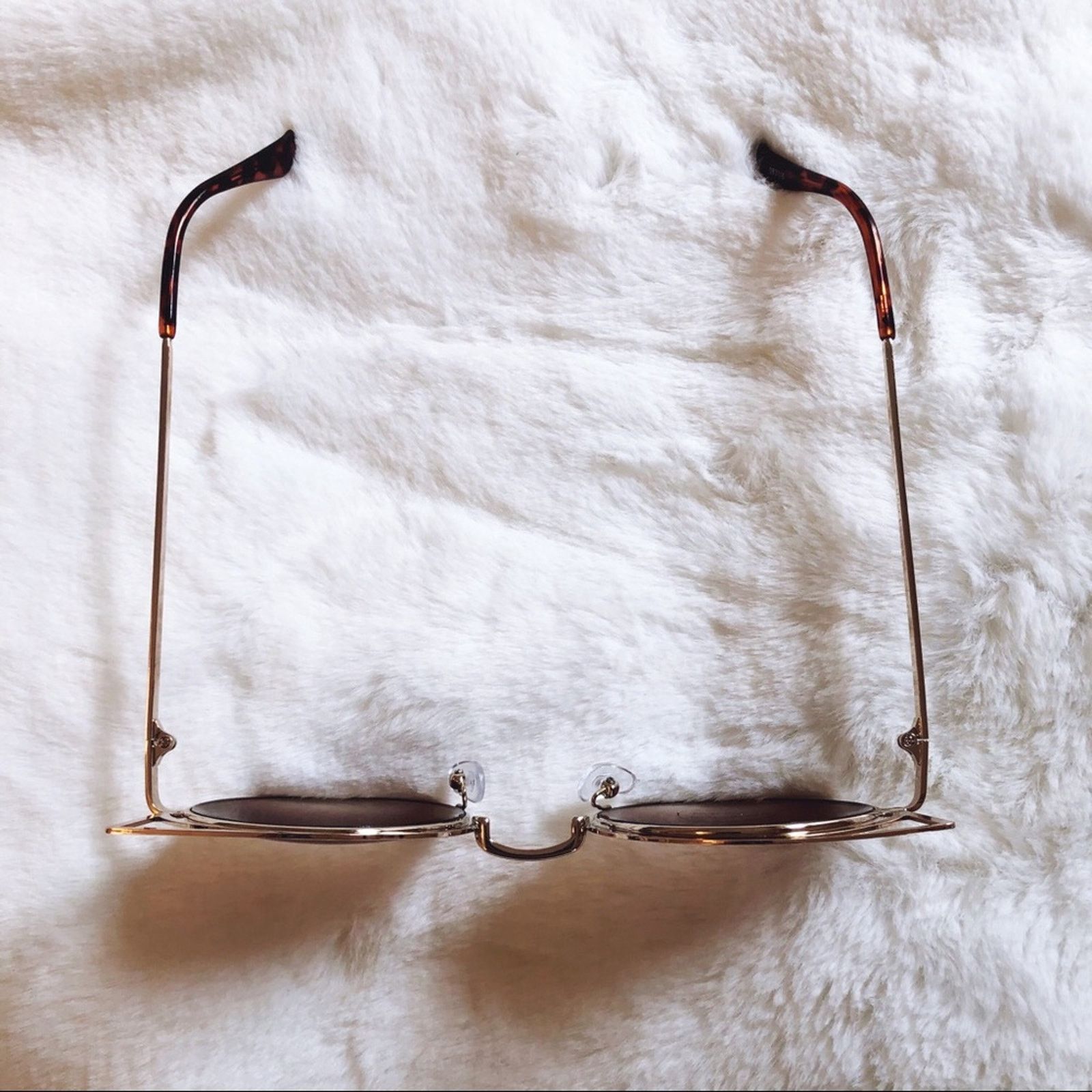 Other Mia Gold Cat Eye Retro Round Sunglasses Size ONE SIZE - 6 Thumbnail