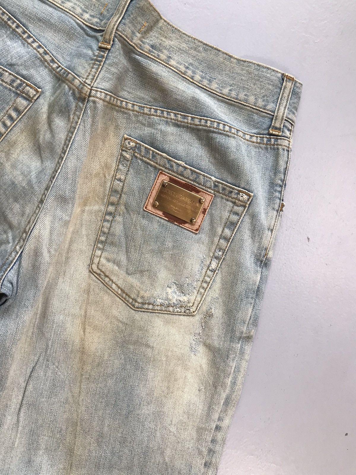 Dolce & Gabbana Vintage dolce & gabbana dusty denim Size US 33 - 17 Thumbnail