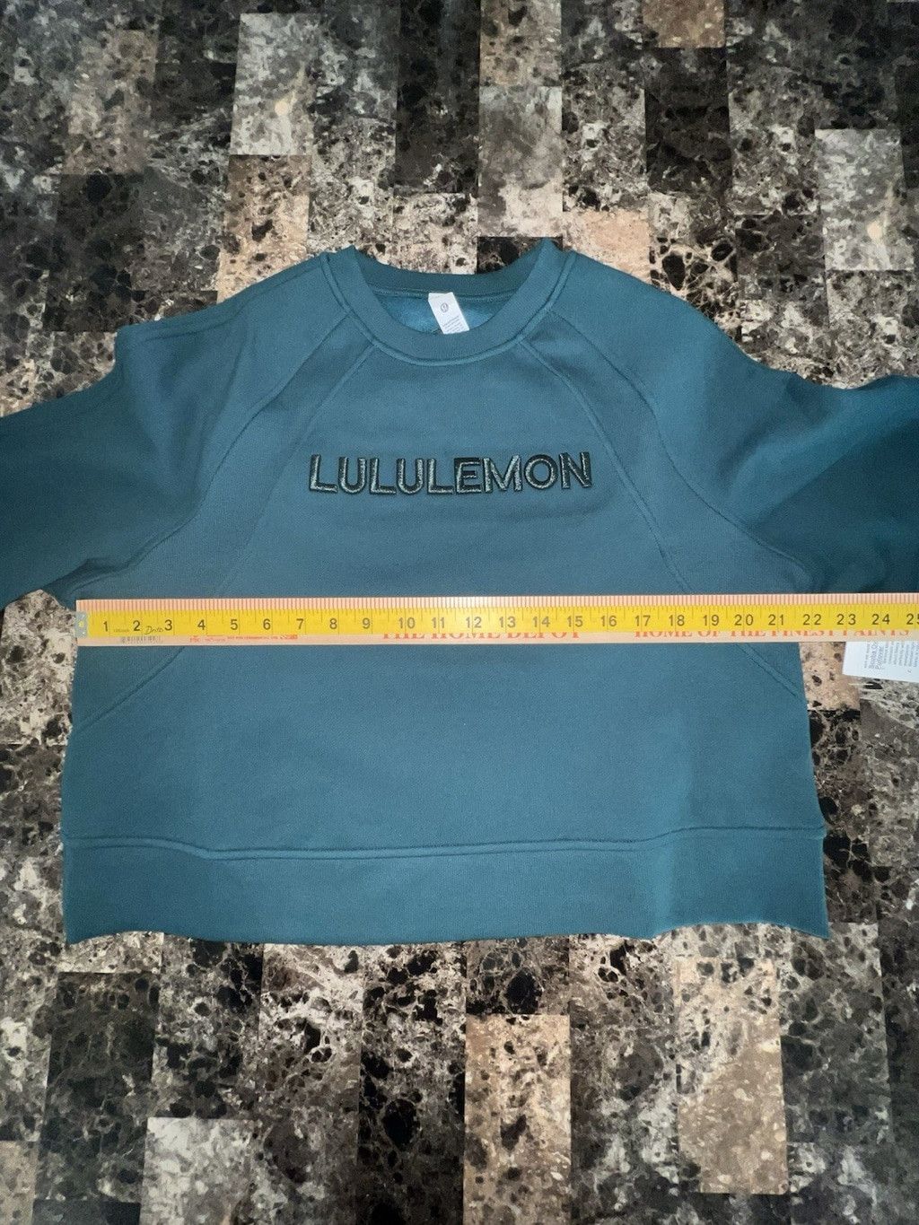 Lululemon LULULEMON SCUBA OVERSIZED PULLOVER STORM TEAL SIZE M/L NWT Size M / US 6-8 / IT 42-44 - 6 Thumbnail