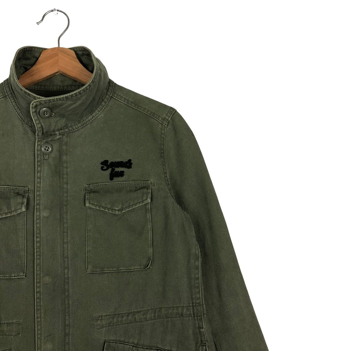 Japanese Brand × Vintage 🔥VINTAGE CARGO JACKET MILITARY MULTI POCKET MOUSSY JAPAN Size US S / EU 44-46 / 1 - 7 Thumbnail