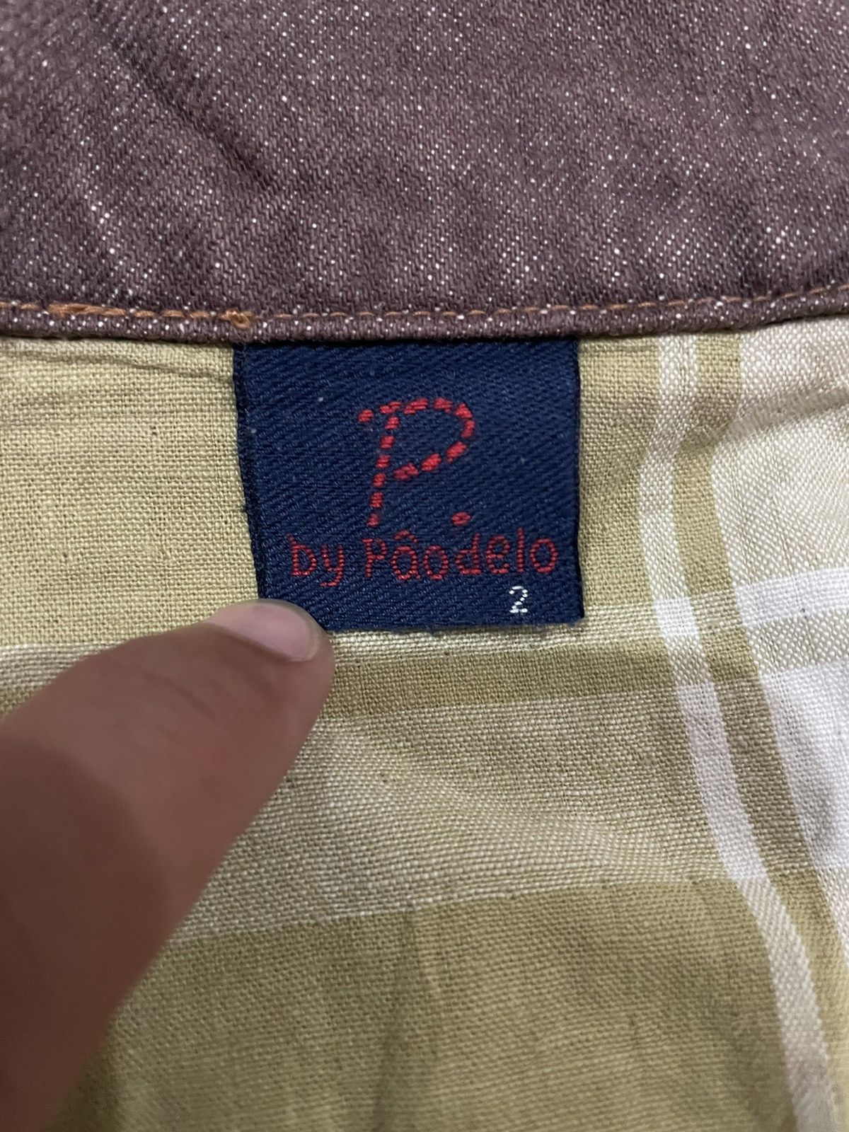 Japanese Brand × Vintage Poodelo Bondage Punk Zip-up Denim Jeans Jacket Size S / US 4 / IT 40 - 14 Thumbnail