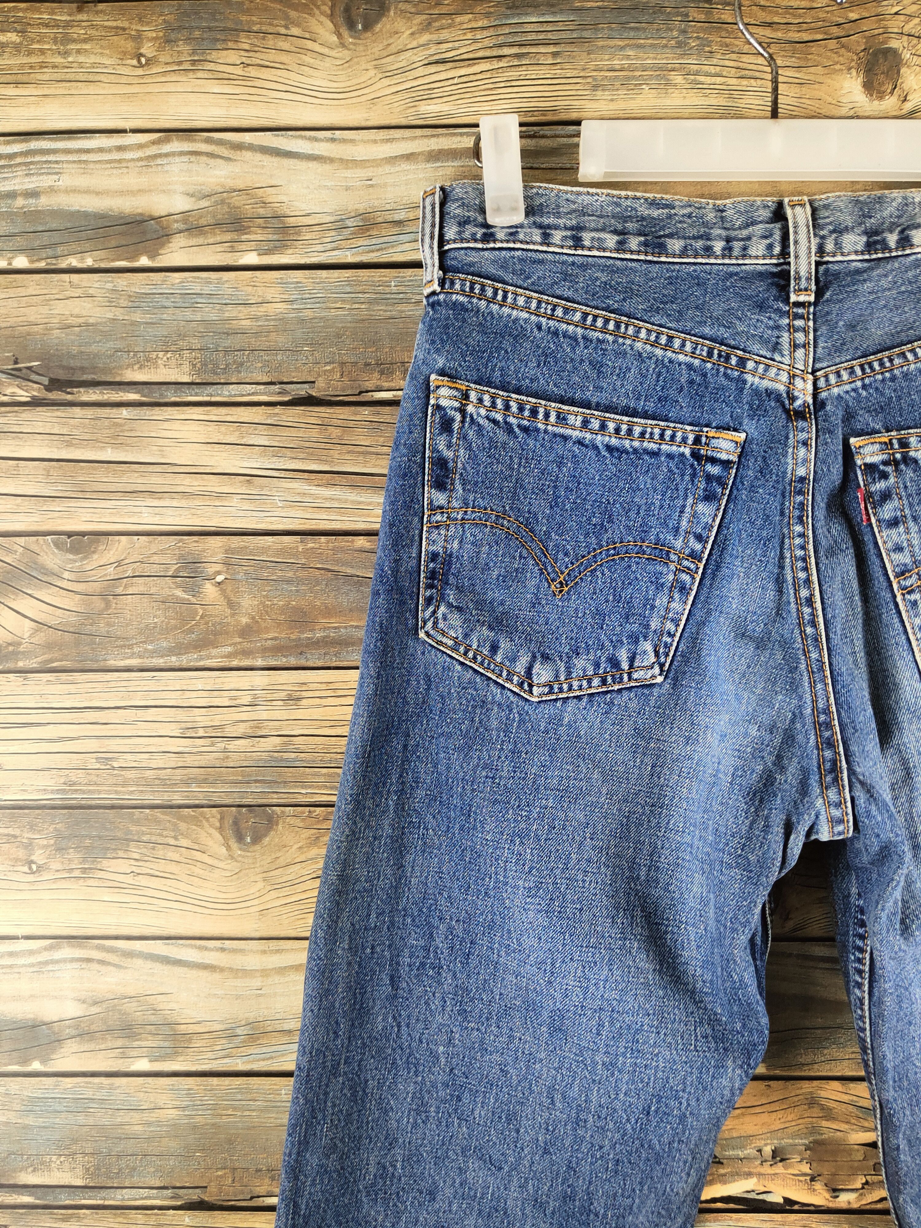 Levi's Levi's Blue Distressed Ripped Jeans #S2815 Size US 30 / EU 46 - 8 Thumbnail