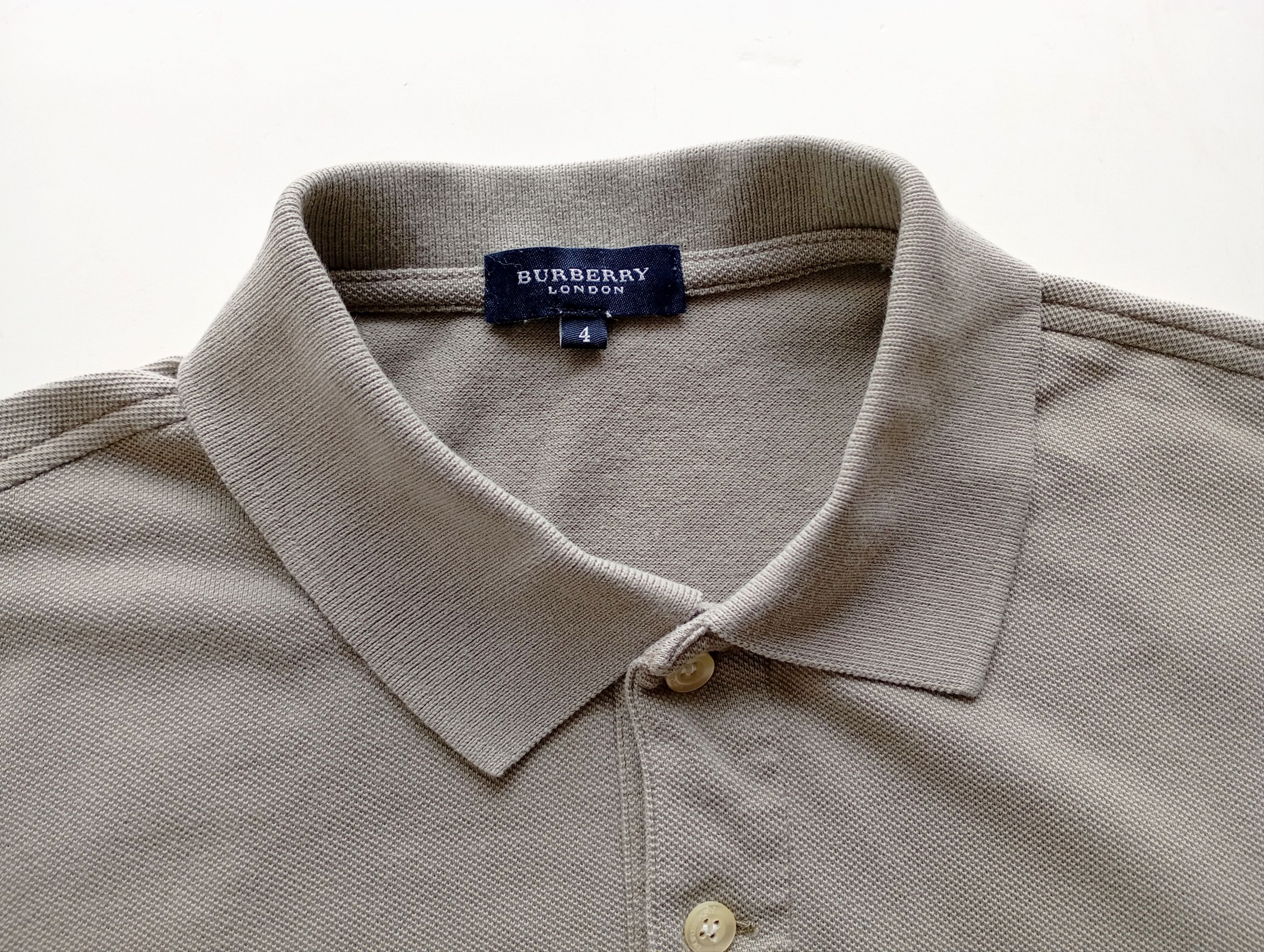 Burberry × Vintage Burberry London Vintage Polo T-shirt Size US M / EU 48-50 / 2 - 4 Thumbnail