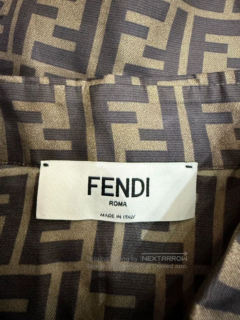 Fendi Fendi Double F monogram long-sleeve shirt Size XS / US 0-2 / IT 36-38 - 4 Thumbnail