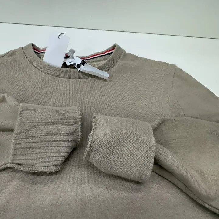 Thom Browne Thom Browne Classic Beige Long Sleeve Sweatshirt -2507 Size US M / EU 48-50 / 2 - 4 Thumbnail