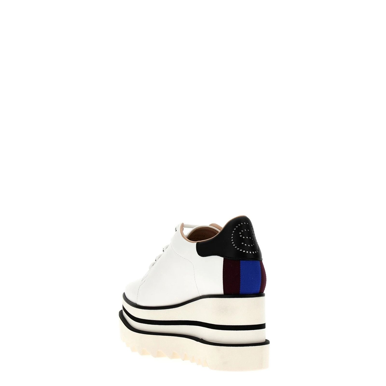 Stella McCartney STELLA MCCARTNEY Elyse White Leather Sneakers New & Authenti Size US 10 / IT 40 - 3 Thumbnail