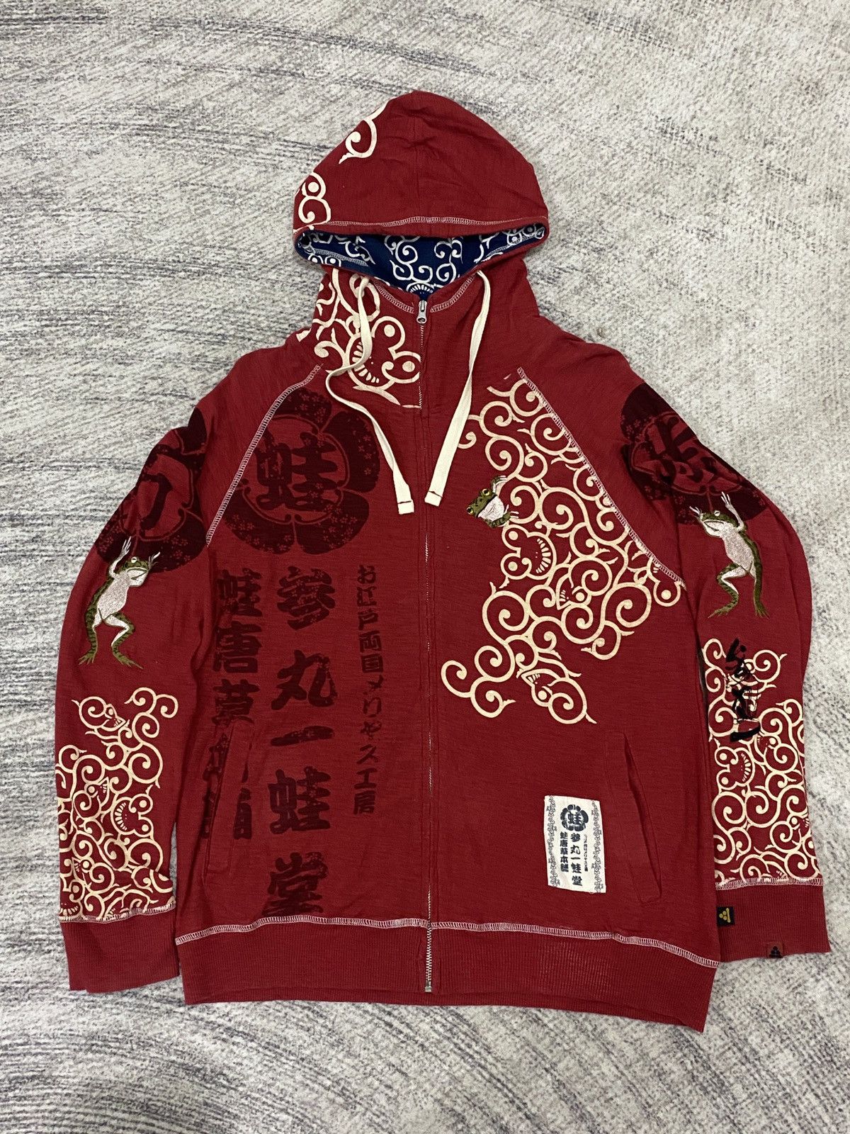Other Satori San-Maru-Ichi "Frogs" High-Density Embroidery Hoodie Size US L / EU 52-54 / 3 - 1 Thumbnail