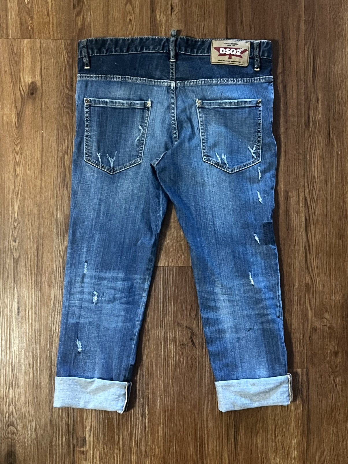 Dsquared2 Dsquared2 Skater Jeans –Made in Italy (Size 52) fits like 34 Size US 34 / EU 50 - 2 Thumbnail