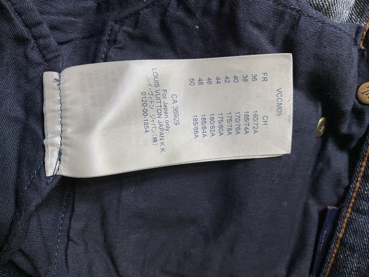 Louis Vuitton Louis Vuitton Logo Denim Jeans Size US 32 / EU 48 - 9 Thumbnail
