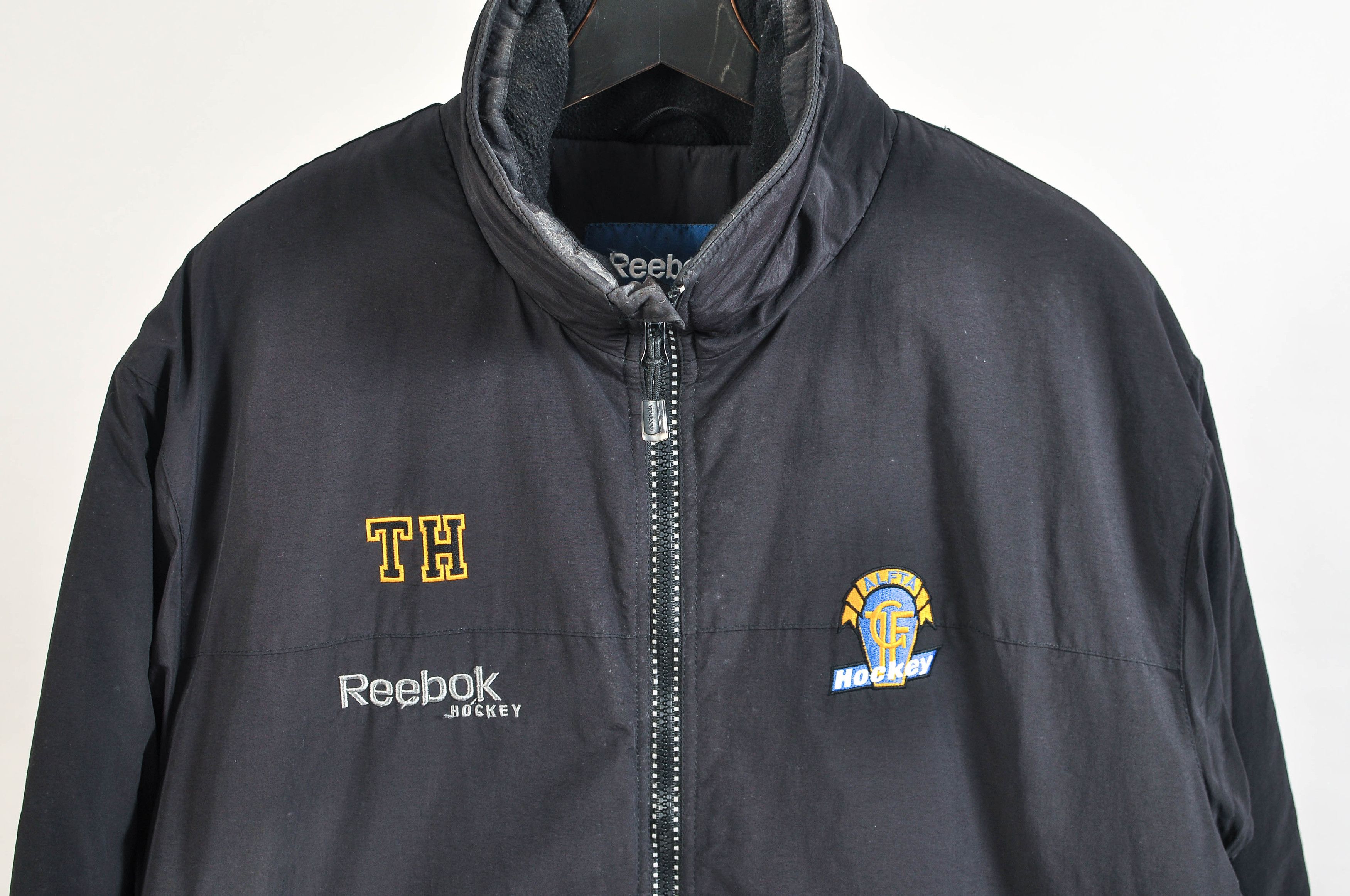 Reebok Vintage 90s Reebok Hockey lined jacket Size US L / EU 52-54 / 3 - 2 Thumbnail
