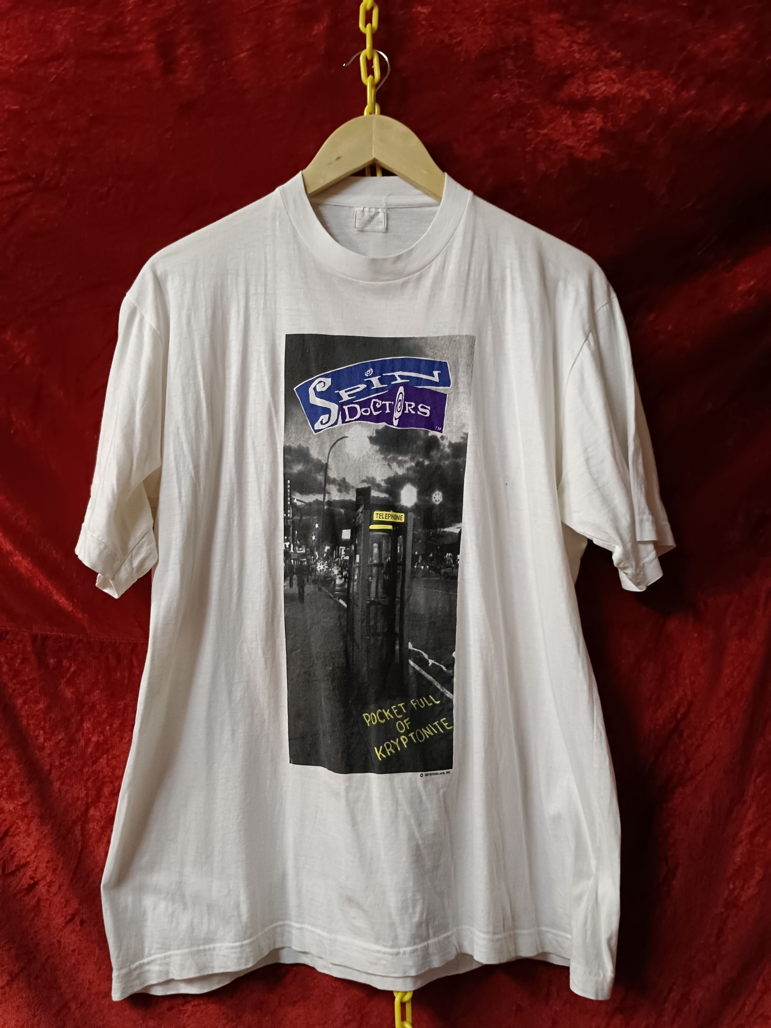 Band Tees 90s Spin Doctors Winter Tour Tee Size US XL / EU 56 / 4 - 7 Thumbnail