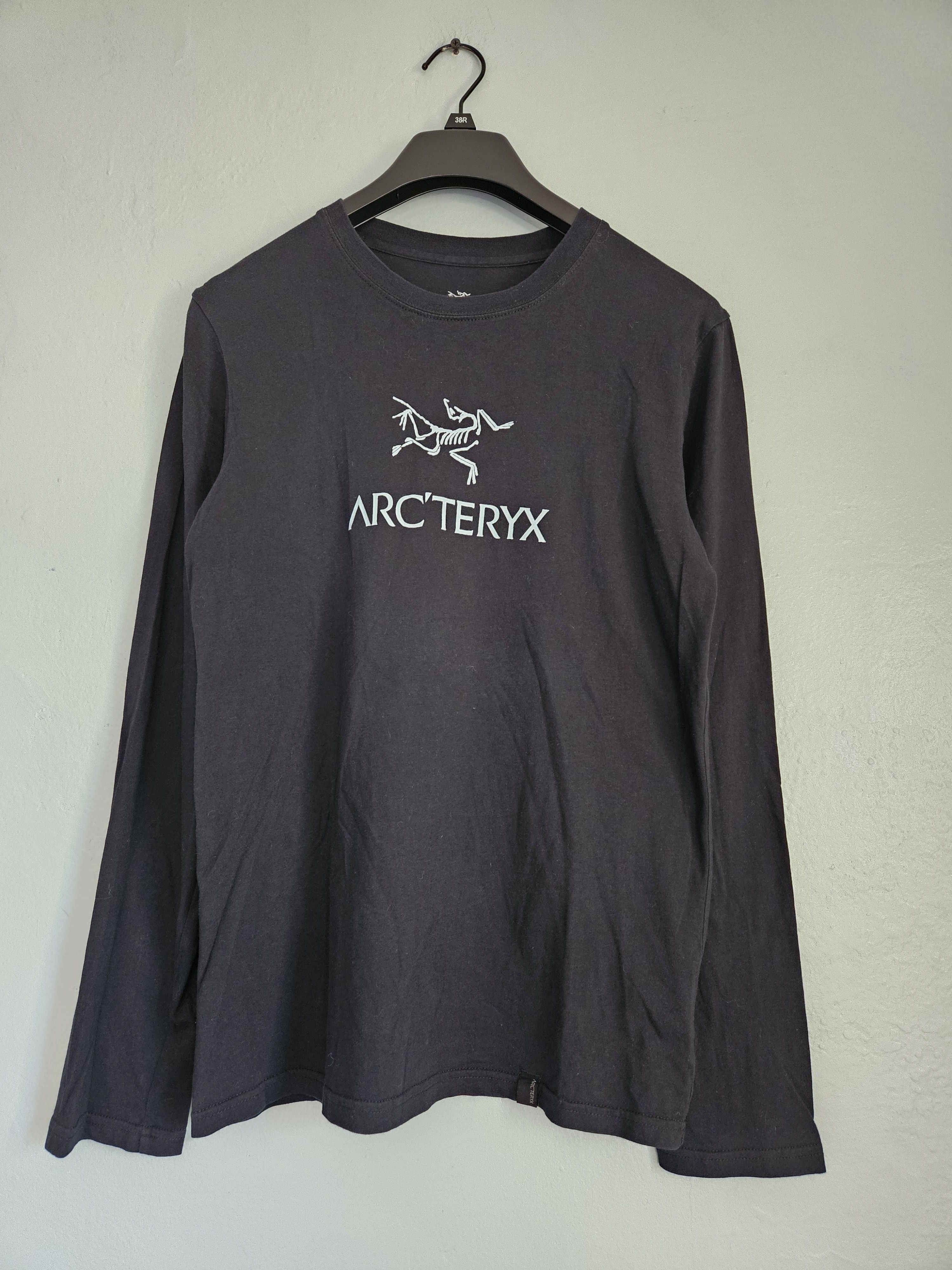 Arc'teryx Black Skeleton Logo Long Sleeve Shirt Size US S / EU 44-46 / 1 - 1 Thumbnail