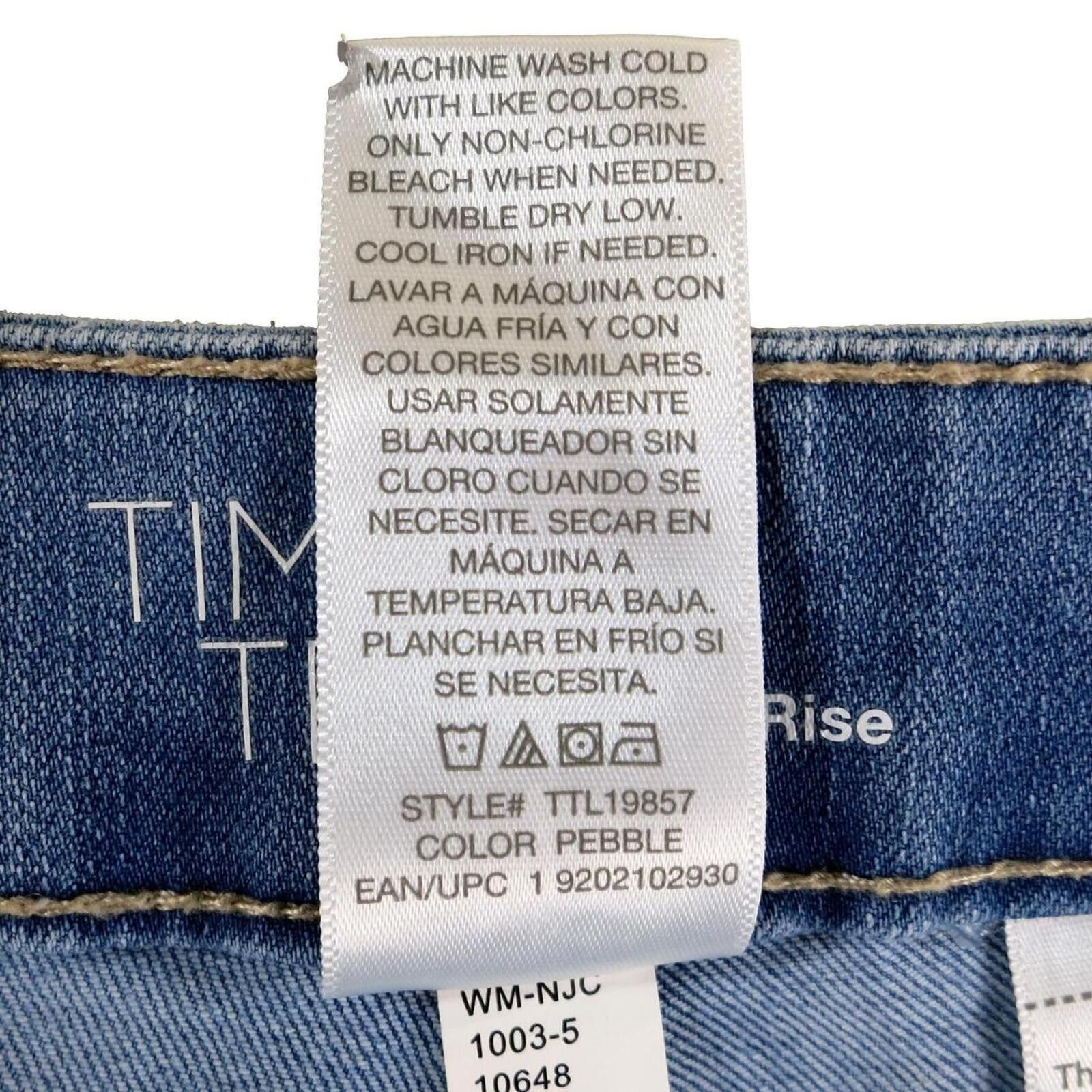 Other Time and Tru Women's Denim Shorts Size 6 Mid-Rise Light Wash Size 28" / US 6 / IT 42 - 5 Thumbnail
