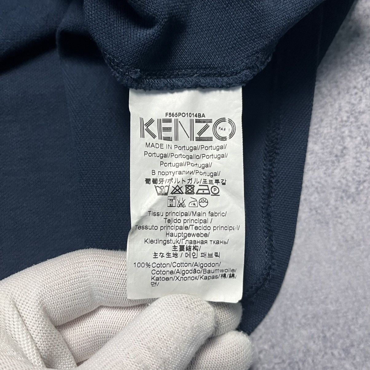 Kenzo Kenzo Paris Tiger Logo Polo Longsleeve Rugby Luxury Designer Size US L / EU 52-54 / 3 - 7 Thumbnail