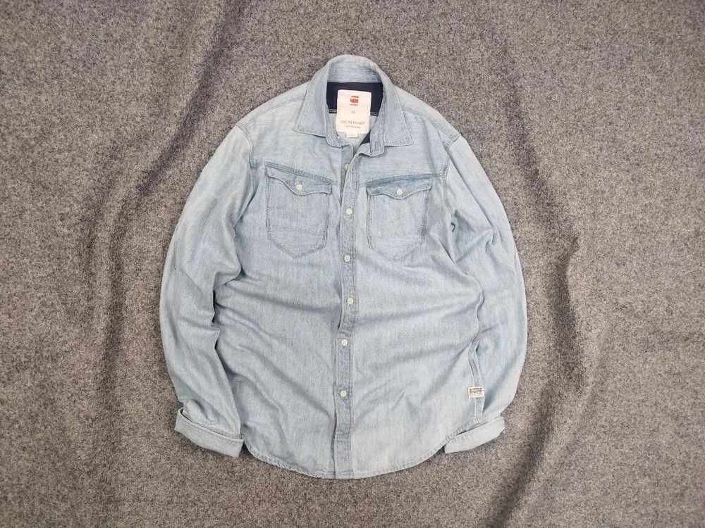G-Star G Star Raw arc 3d Shirt Light Cotton Pocket Cargo Vintage Size US M / EU 48-50 / 2 - 1 Thumbnail