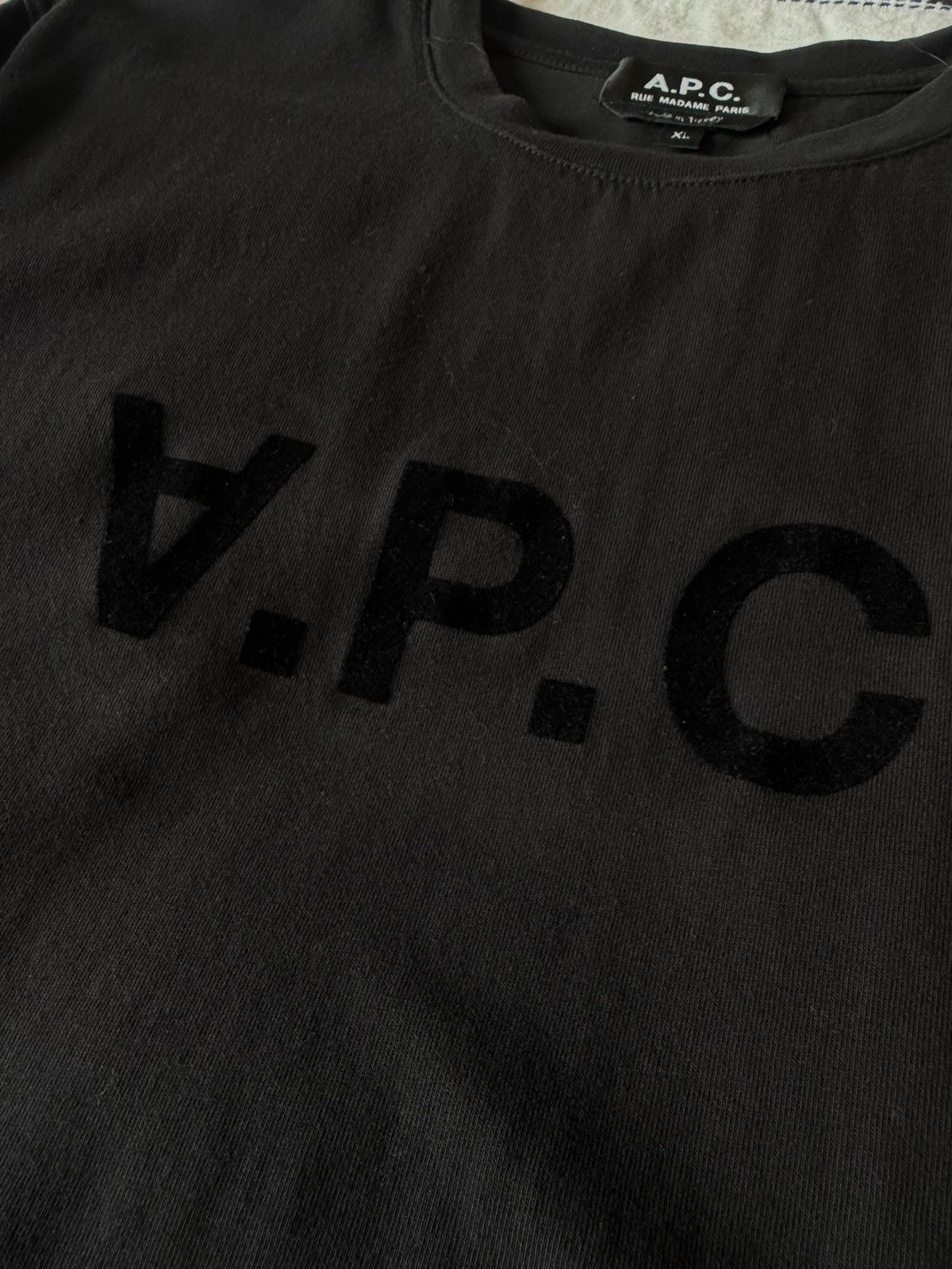 A.P.C. APC felt letters short sleeve Size US XL / EU 56 / 4 - 2 Thumbnail