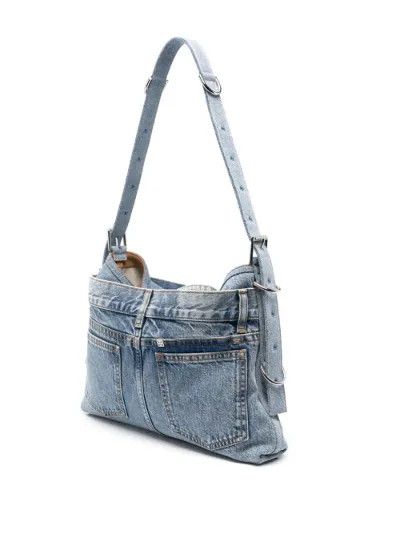 Givenchy oc11z0725 Size: OS / Voyou Medium Bag in Medium Blue Size ONE SIZE - 3 Thumbnail