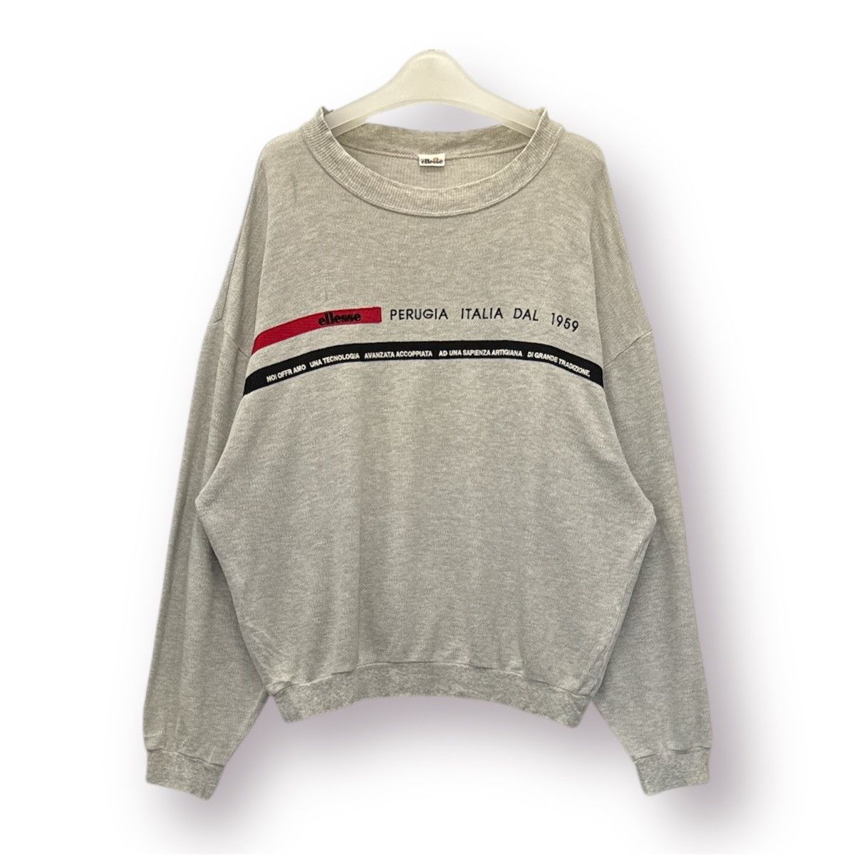 Ellesse × Vintage 🔥 Vintage Ellesse Baggy Oversize Sweatshirt - L Size US M / EU 48-50 / 2 - 1 Thumbnail
