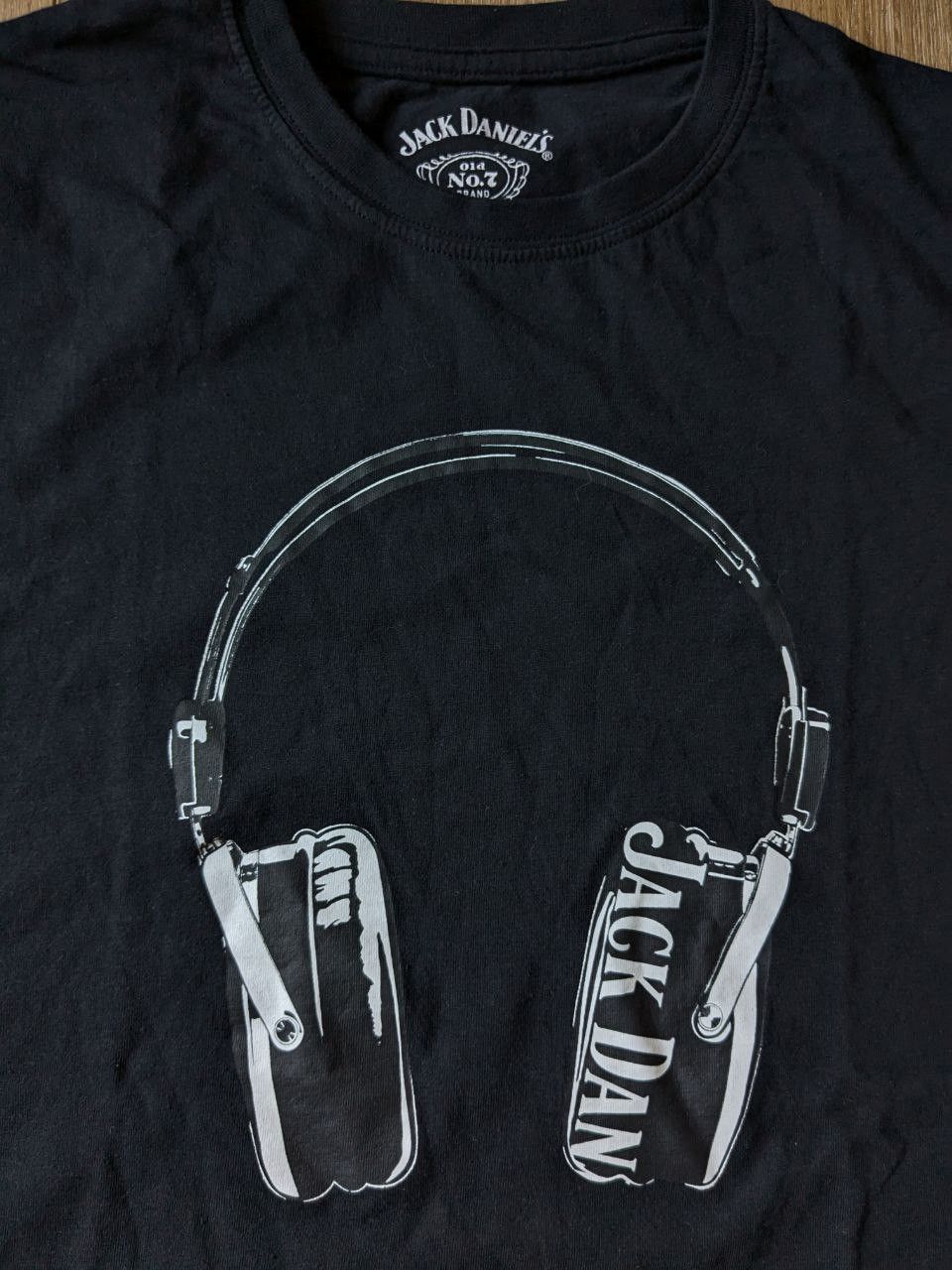 Vintage Jack Daniel’s Headphones Graphic T-Shirt Black Size US L / EU 52-54 / 3 - 2 Thumbnail