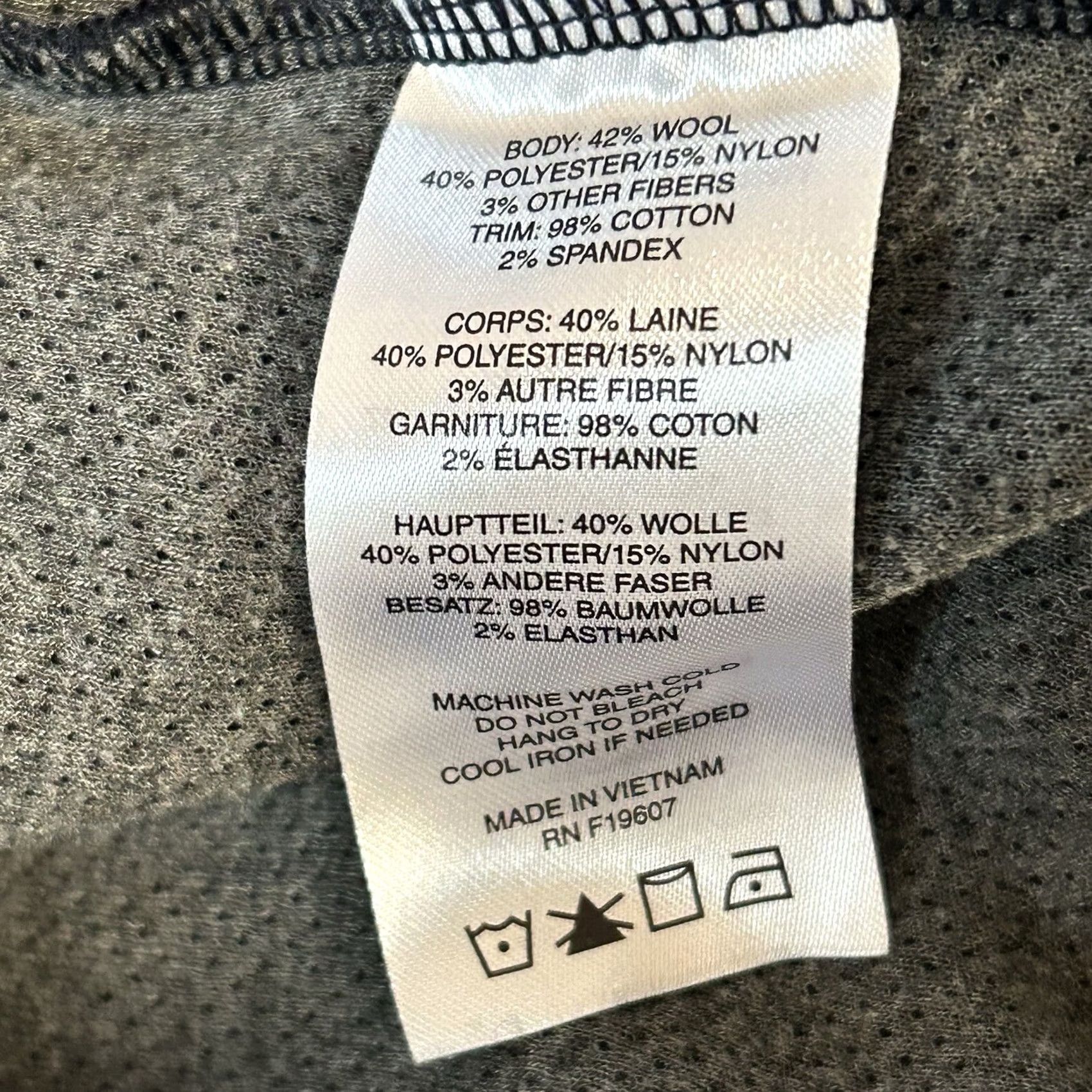 Topo Designs VINTAGE Topo Designs Global Wool Sweater Blue Long Sleeve Crewneck Women's Medium Regular Wool Blend Logo Distressed N/A Size M / US 6-8 / IT 42-44 - 6 Thumbnail