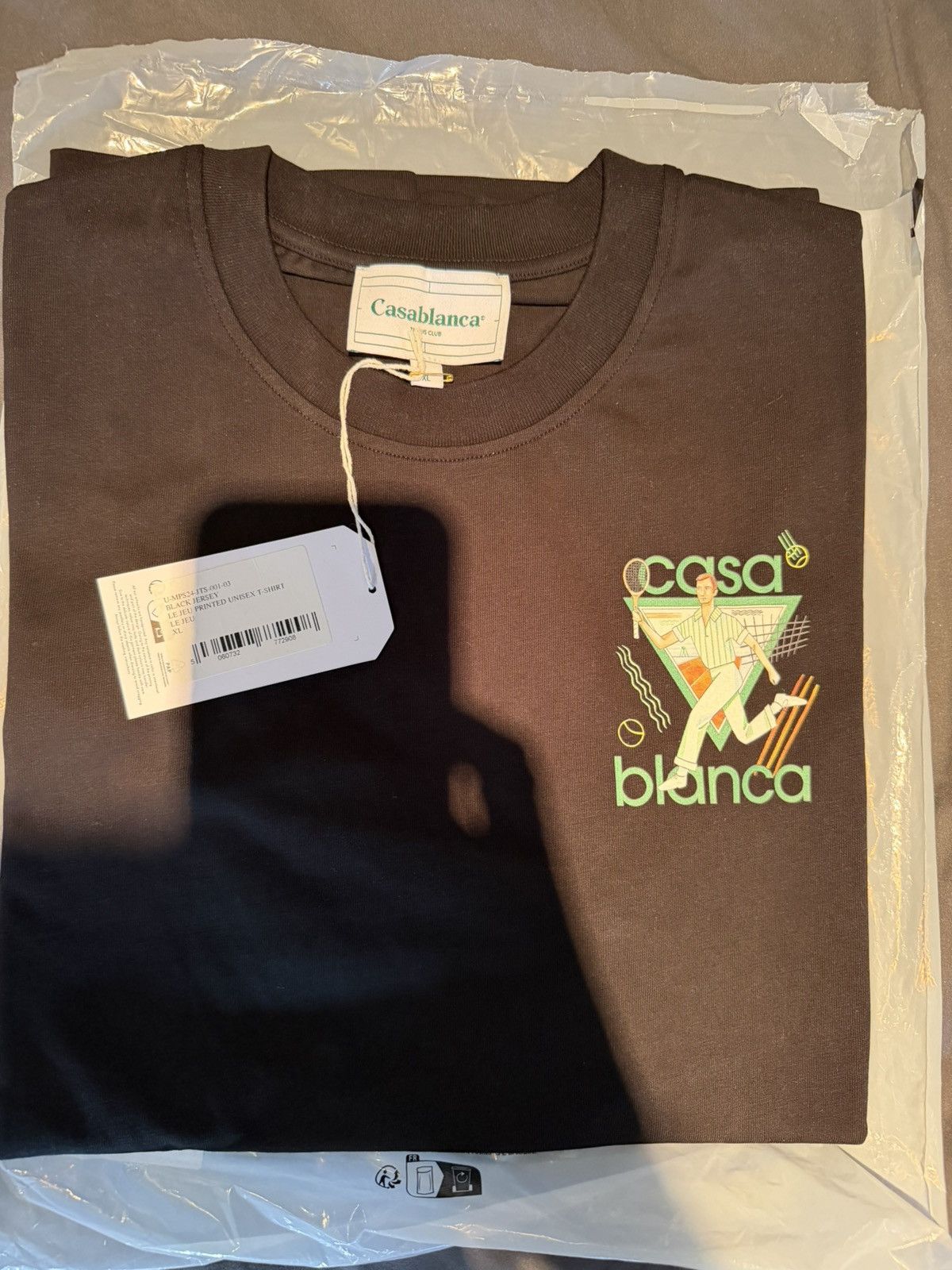 Casablanca Casablanca Tee - Le jeu noir Size US XL / EU 56 / 4 - 1 Thumbnail