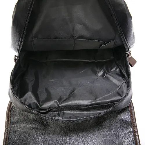 Japanese Brand High Quailty PU Leather Backpack Size ONE SIZE - 3 Thumbnail
